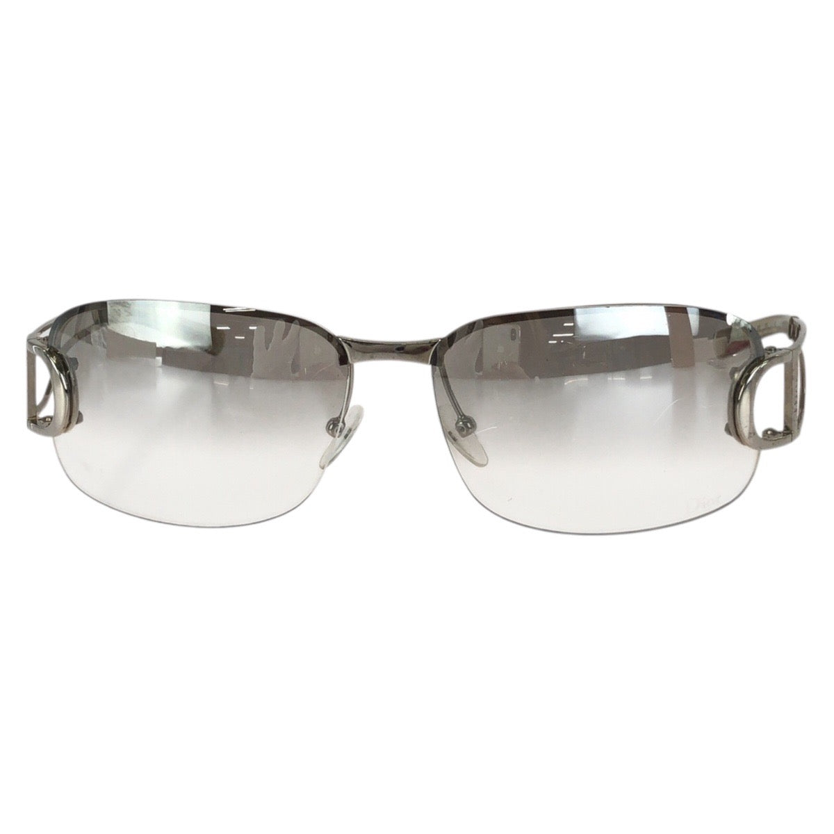 Dior ディオール Diorly 2 CDロゴ サイズ61□14-127 シルバー メタル / プラスチック DIORLY 2/J1 YB7VZ サングラス 男女兼用 スクエア レディース AB16
