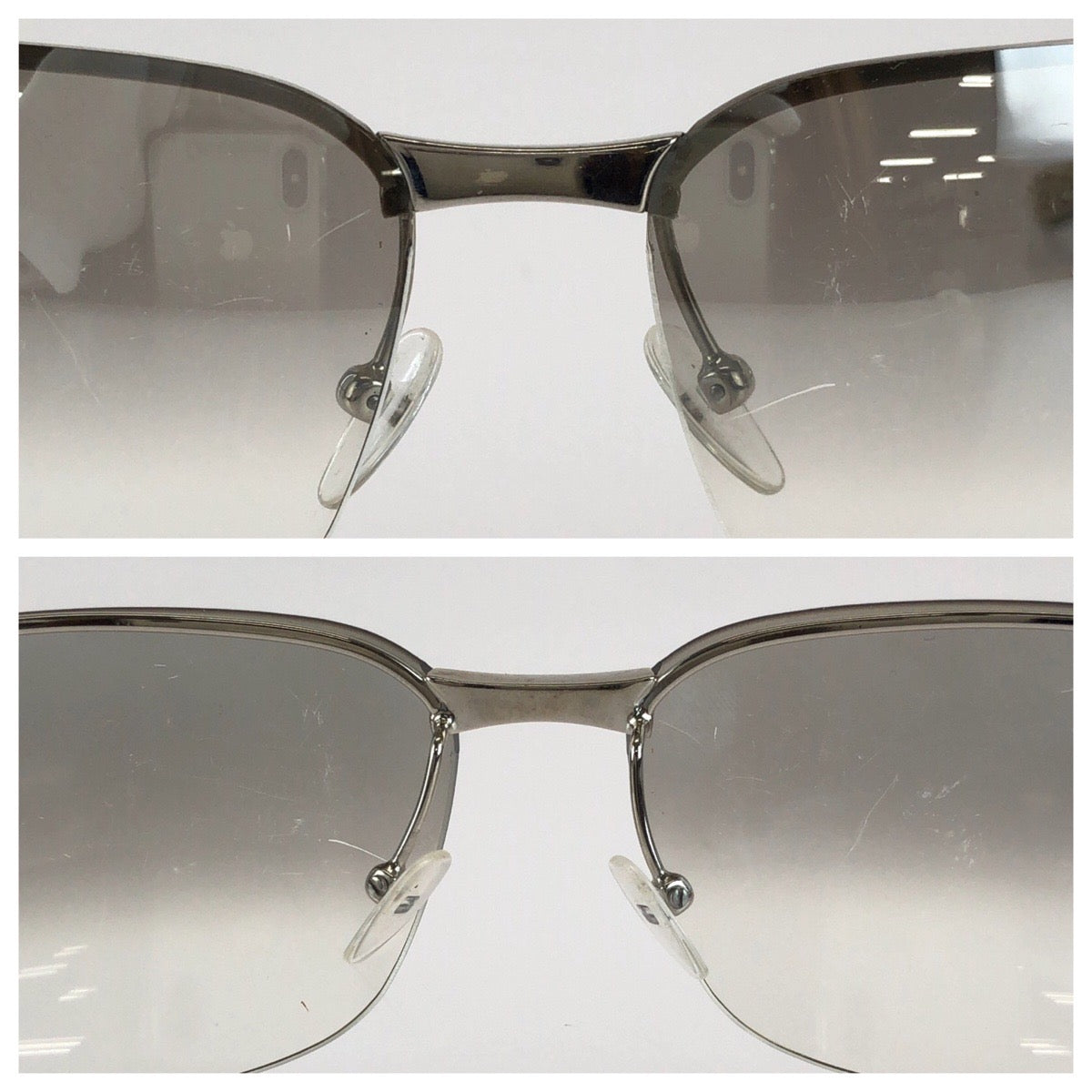 Dior ディオール Diorly 2 CDロゴ サイズ61□14-127 シルバー メタル / プラスチック DIORLY 2/J1 YB7VZ サングラス 男女兼用 スクエア レディース AB16