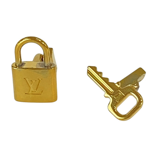 LOUIS VUITTON ルイヴィトン ブトン ドゥ マンシェット カデナ エ クレ ゴールド シルバー925 M64601 カフス カフリンクス カフスボタン メンズ ABP20