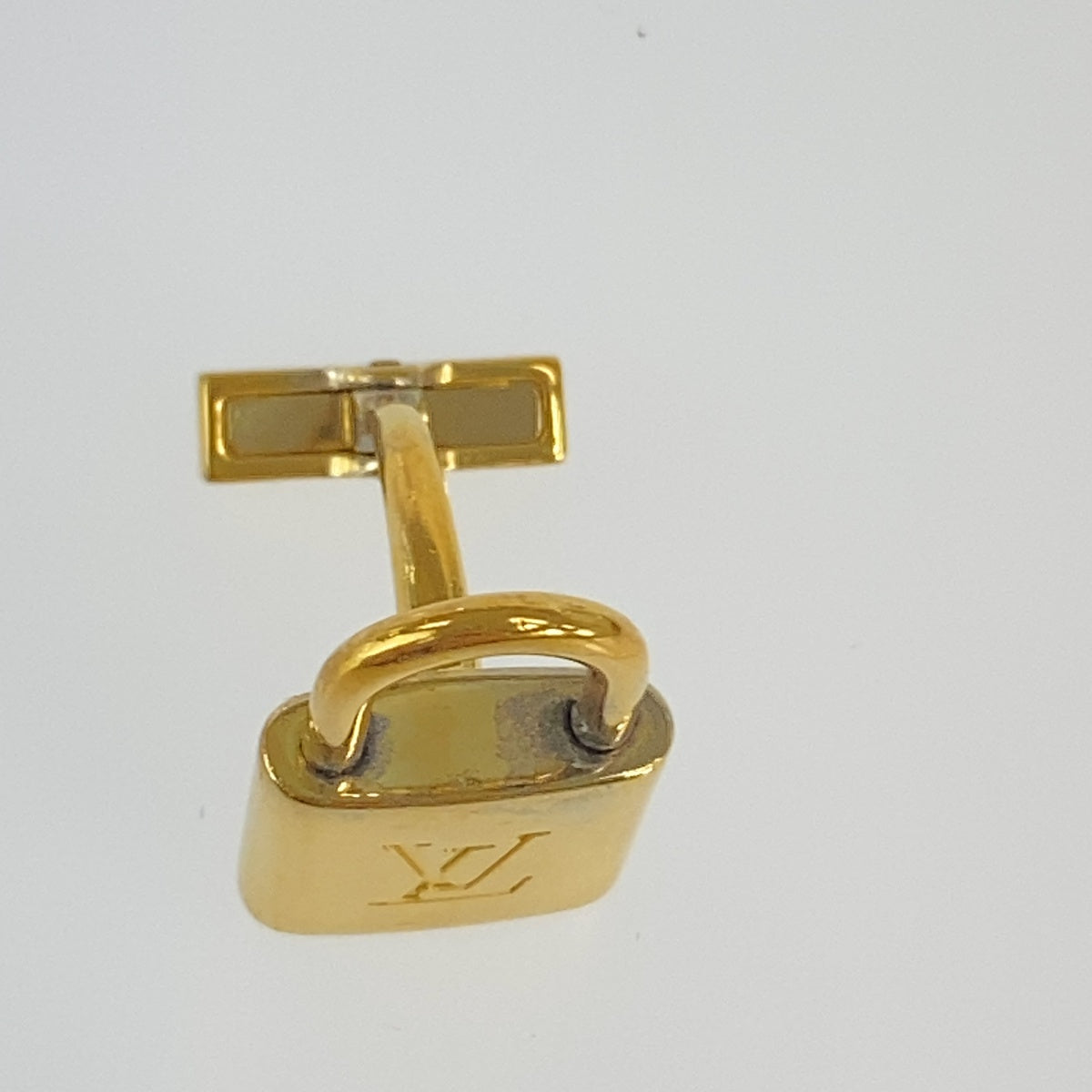 LOUIS VUITTON ルイヴィトン ブトン ドゥ マンシェット カデナ エ クレ ゴールド シルバー925 M64601 カフス カフリンクス カフスボタン メンズ ABP20