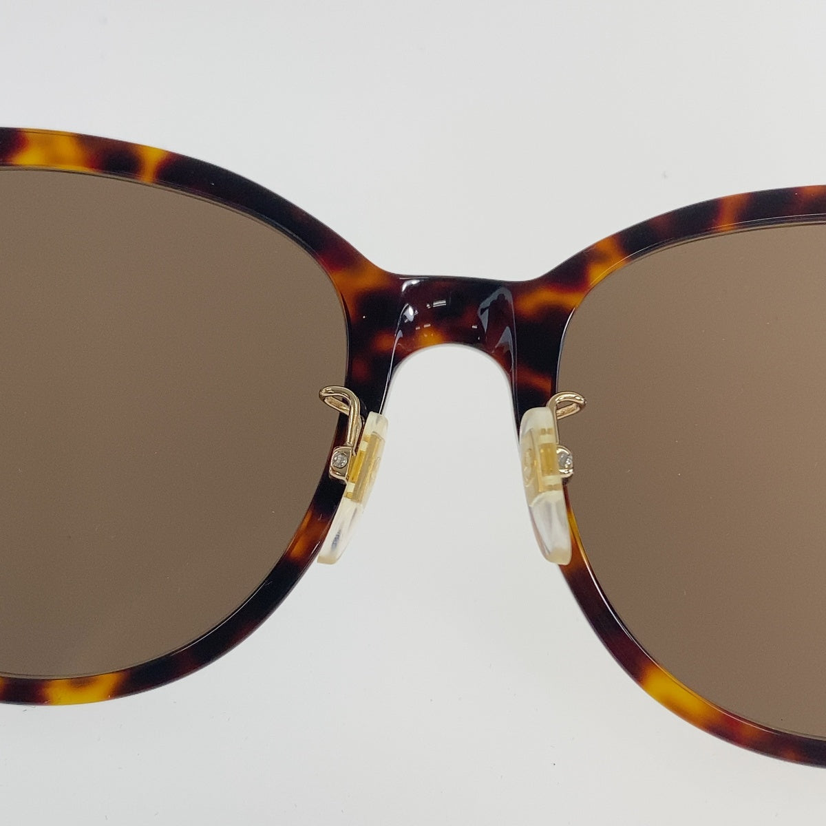 GUCCI グッチ GGマーモント ブラウン ゴールド プラスチック 男女兼用 ウェリントン メンズ A24