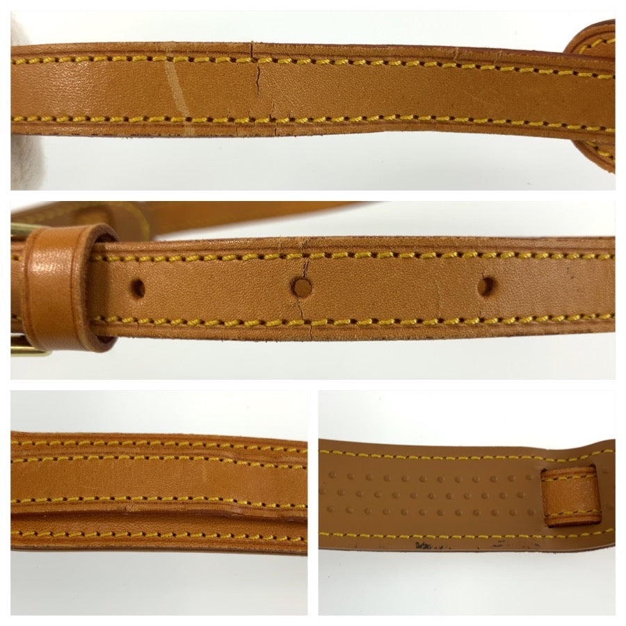 LOUIS VUITTON ルイヴィトン モノグラム サンジェルマン ブラウン ゴールド金具 PVC / レザー M51210 ショルダーバッグ ポシェット レディース B50
