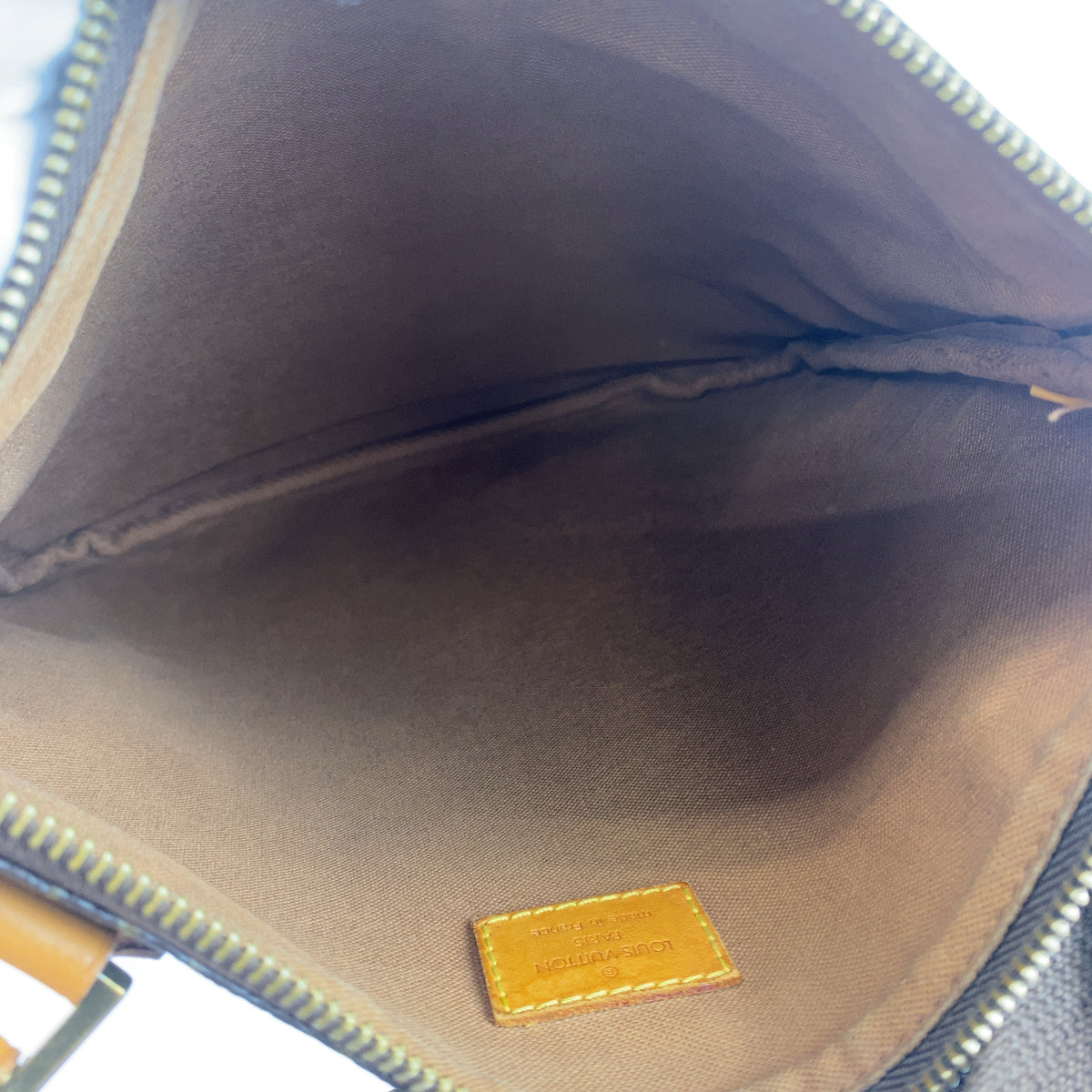 LOUIS VUITTON ルイヴィトン モノグラム ポシェット ボスフォール ブラウン PVC / レザー M40044 ショルダーバッグ ポシェット メンズ B37