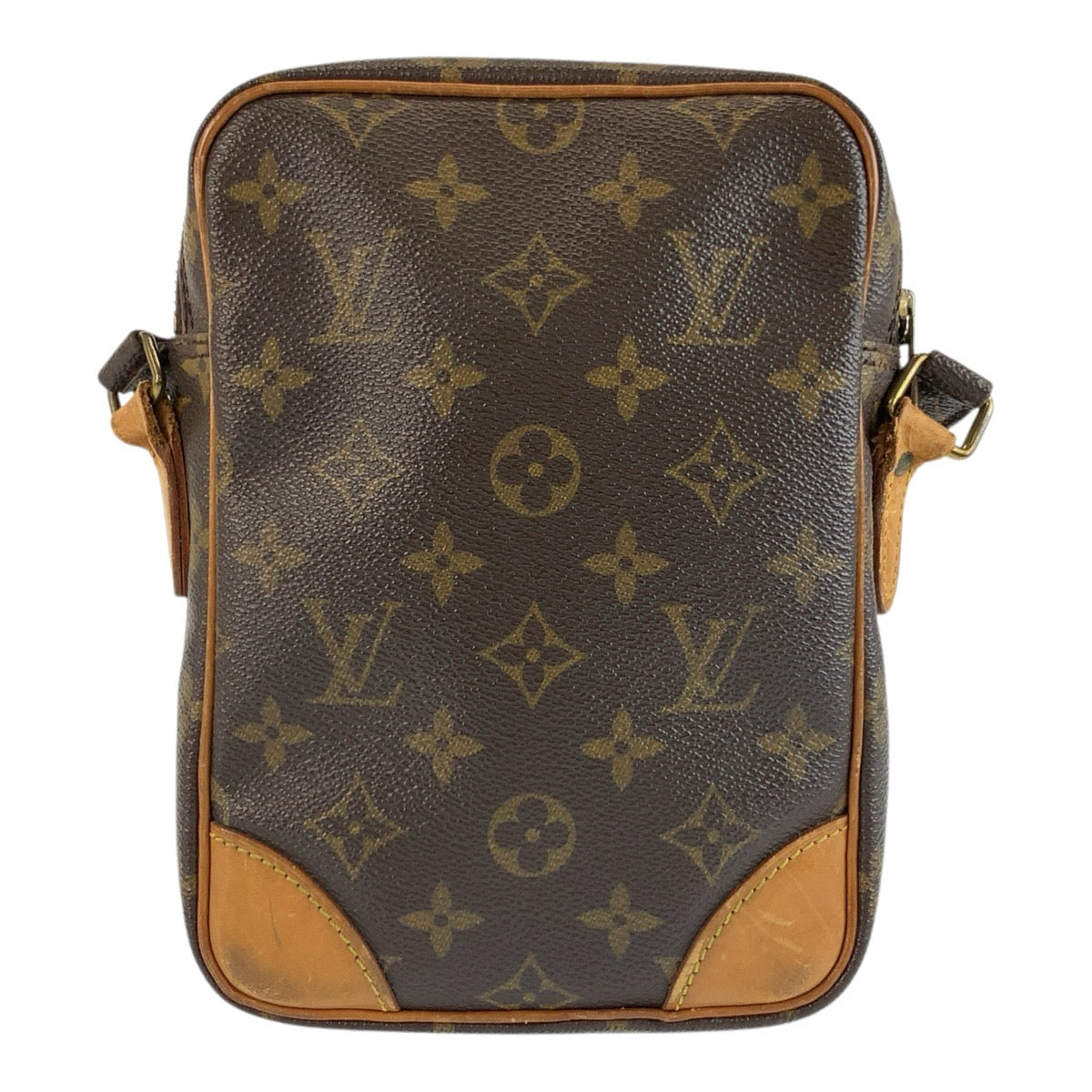 LOUIS VUITTON ルイヴィトン モノグラム アマゾン ブラウン ゴールド金具 PVC / レザー M45236 ショルダーバッグ ポシェット レディース B40