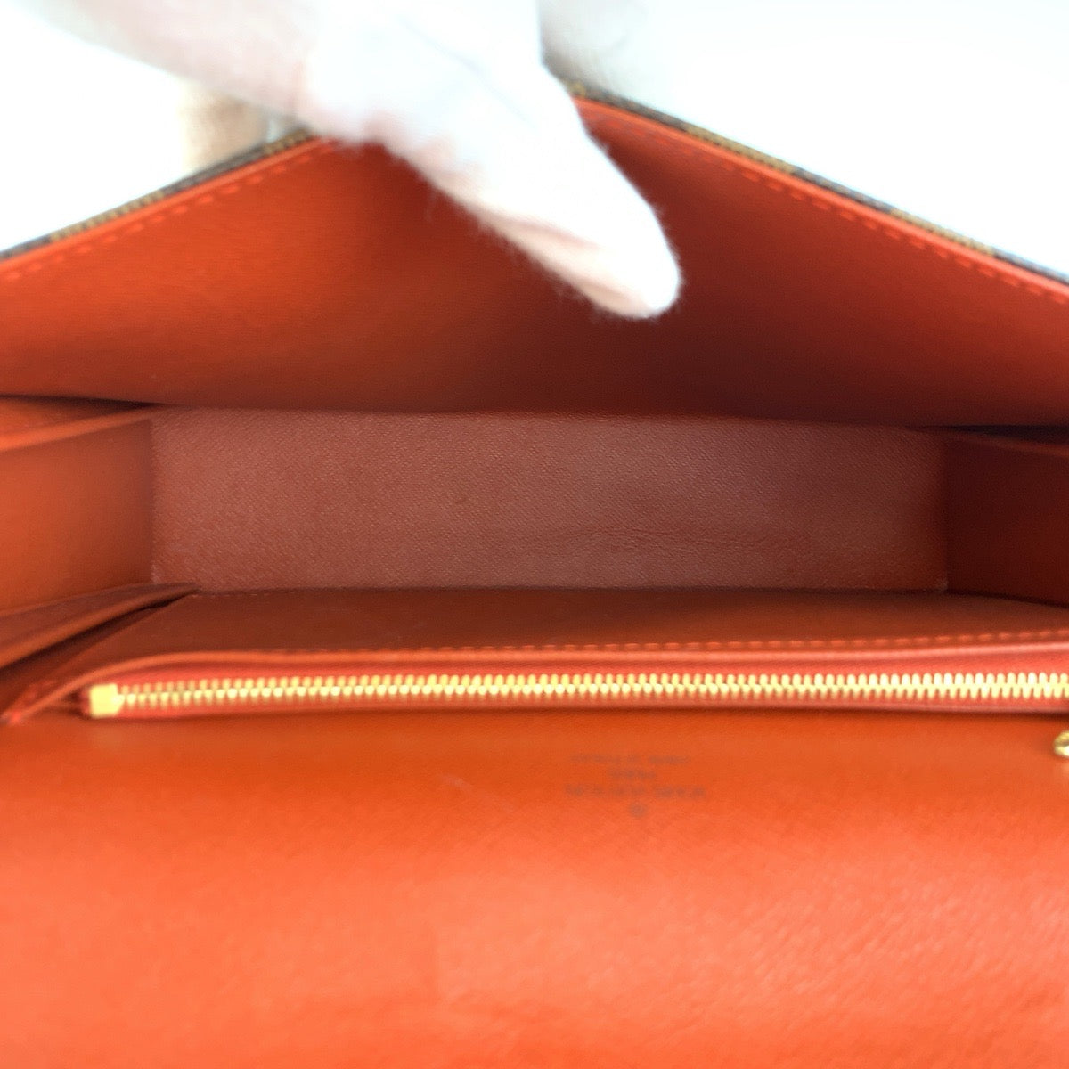 LOUIS VUITTON ルイヴィトン ダミエ トライベッカ カレ ブラウン PVC N51161 ショルダーバッグ レディース B46