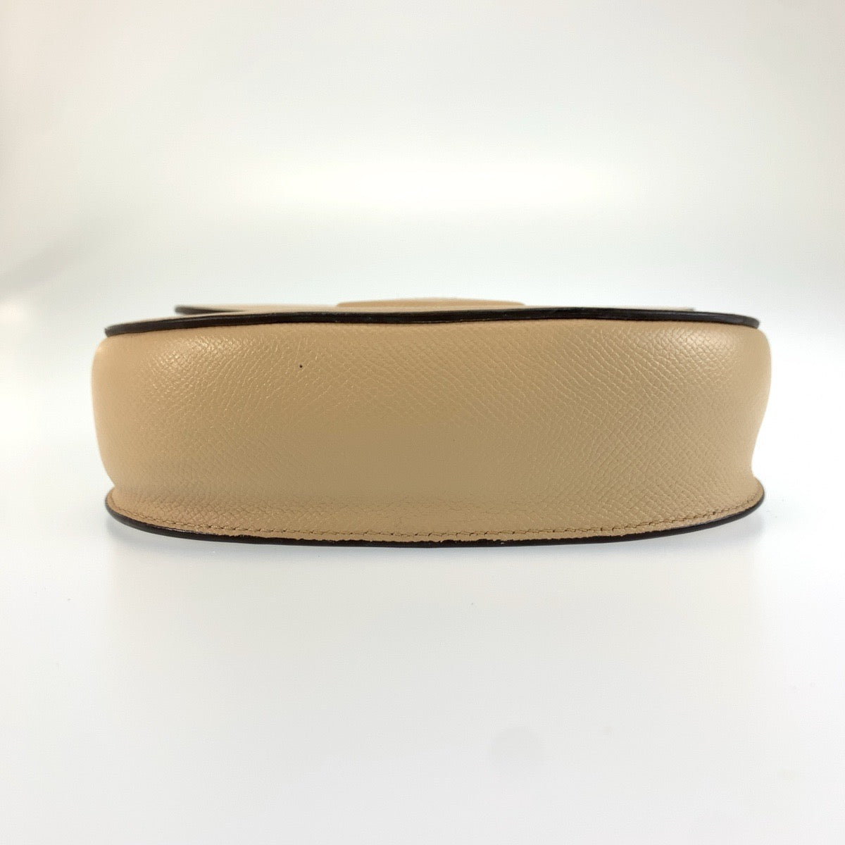 CELINE セリーヌ スモール トロッター ベージュ シルバー金具 レザー ショルダーバッグ ポシェット レディース AB58