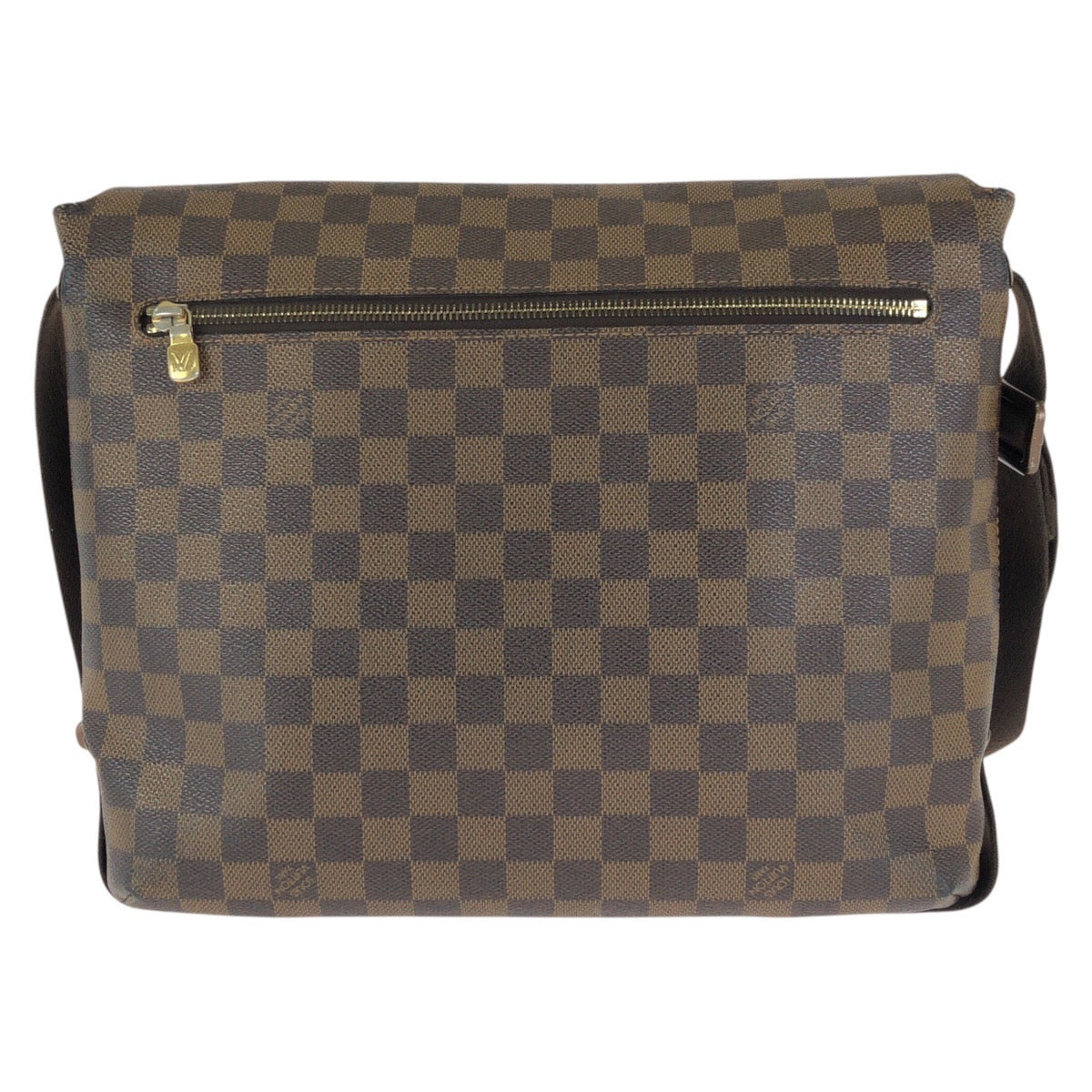 LOUIS VUITTON ルイヴィトン ダミエ・エベヌ ブルックリンMM ブラウン PVC N51211 ショルダーバッグ メッセンジャーバッグ メンズ AB60