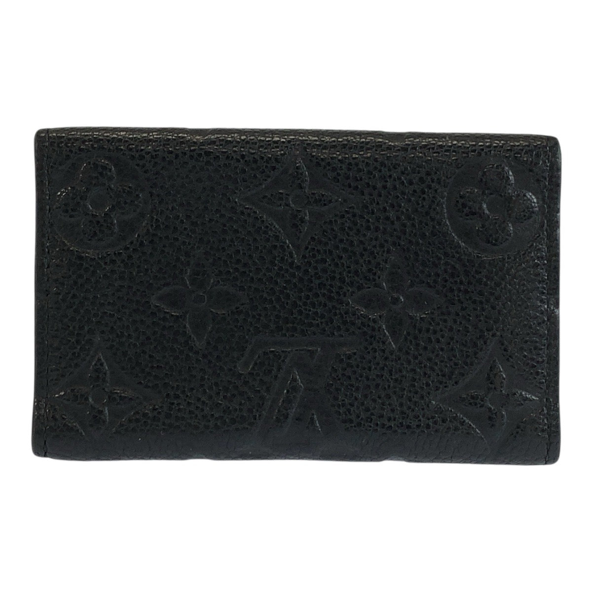 LOUIS VUITTON ルイヴィトン モノグラム アンプラント ミュルティクレ 6 ノワール ブラック ゴールド金具 レザー M64421 キーケース 6連 男女兼用 メンズ ABP22