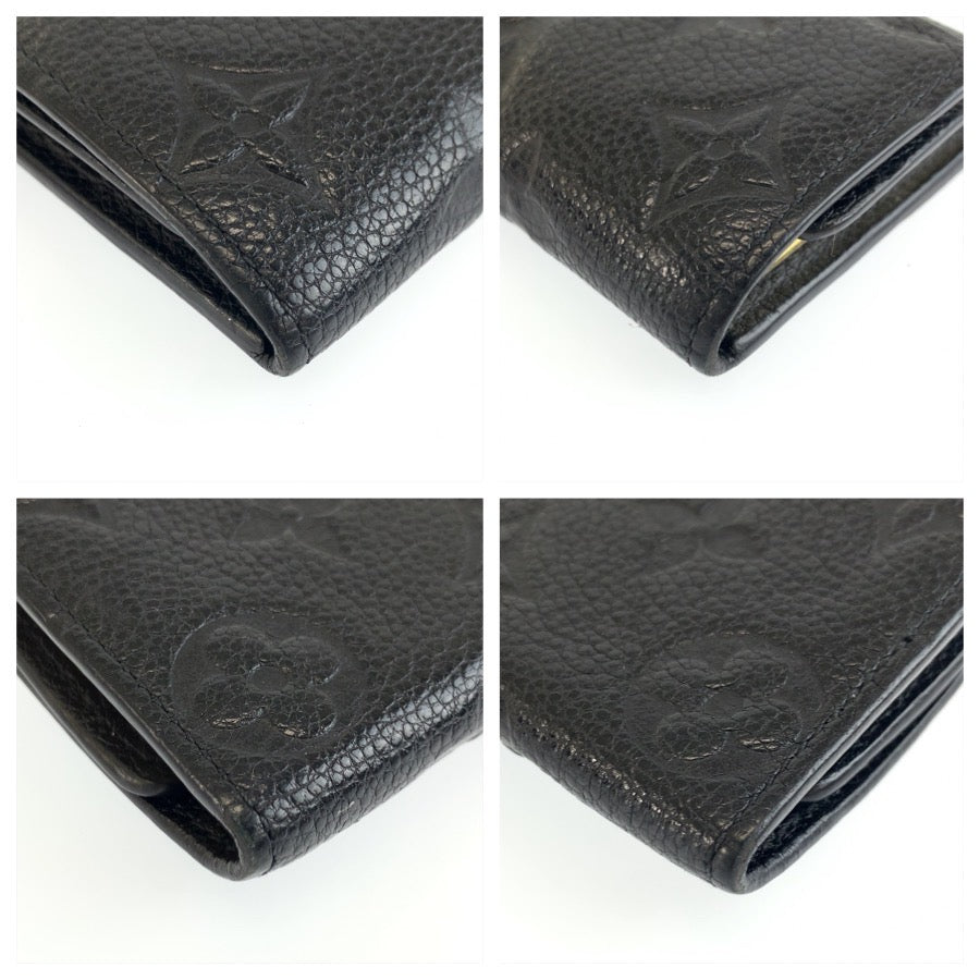 LOUIS VUITTON ルイヴィトン モノグラム アンプラント ミュルティクレ 6 ノワール ブラック ゴールド金具 レザー M64421 キーケース 6連 男女兼用 メンズ ABP22