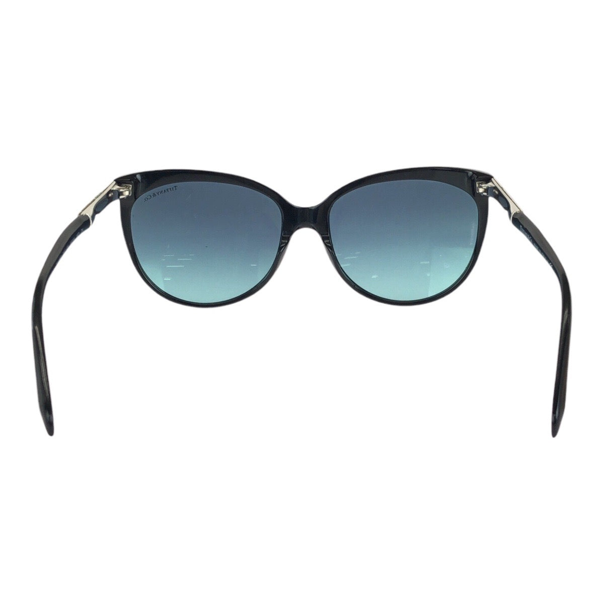 TIFFANY&Co. ティファニー アトラス サイズ56□16 140 2N ブルー ブラック シルバー金具 プラスチック / メタル / エナメル TF 4097 8001/9S サングラス フォックス レディース AB28