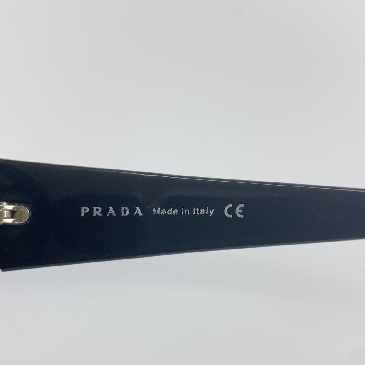 PRADA プラダ ロゴ マーブル グレー プラスチック サングラス スクエア メンズ ABP18