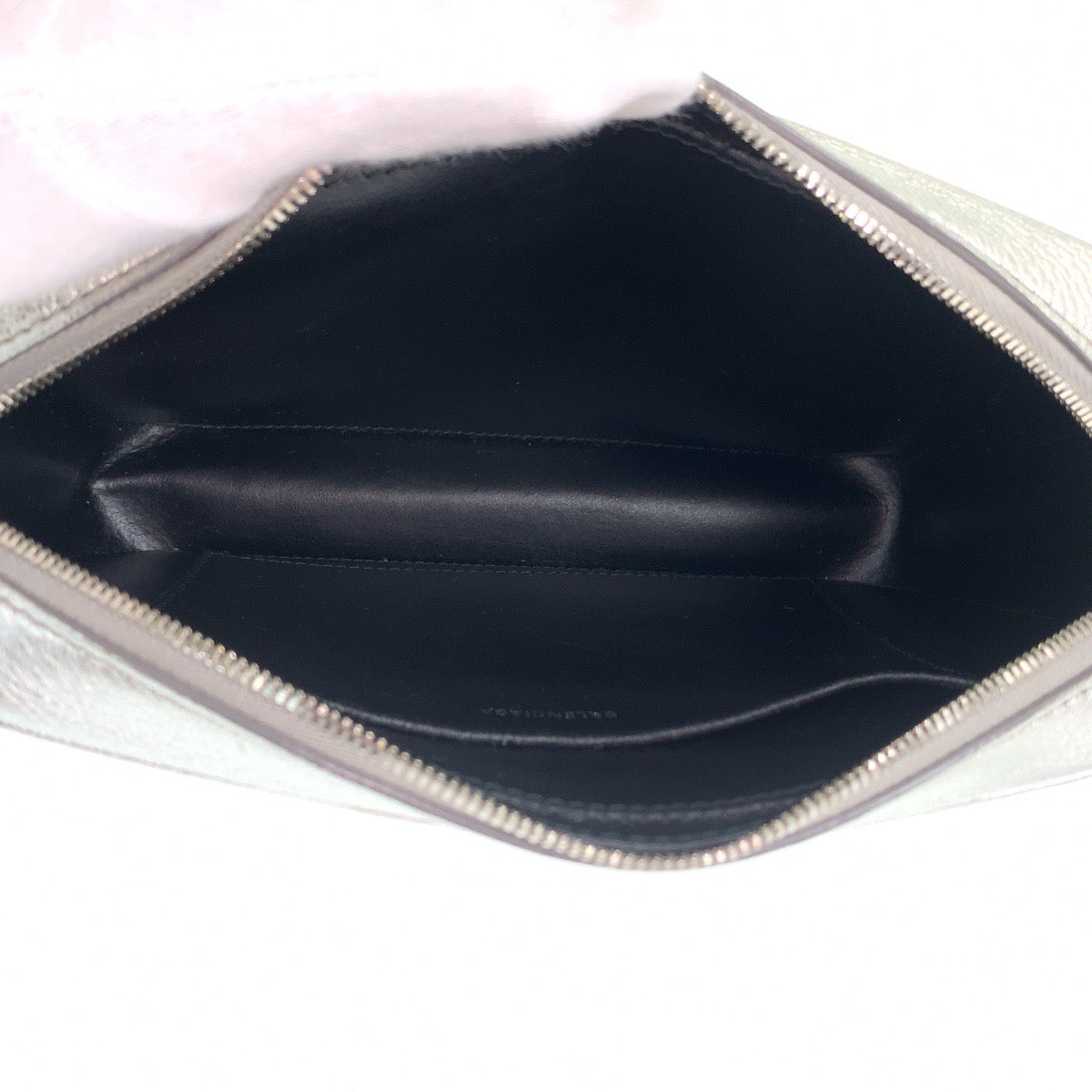 BALENCIAGA バレンシアガ エブリデイ カメラバッグ シルバー シルバー金具 レザー 552370 ショルダーバッグ ポシェット レディース AB42