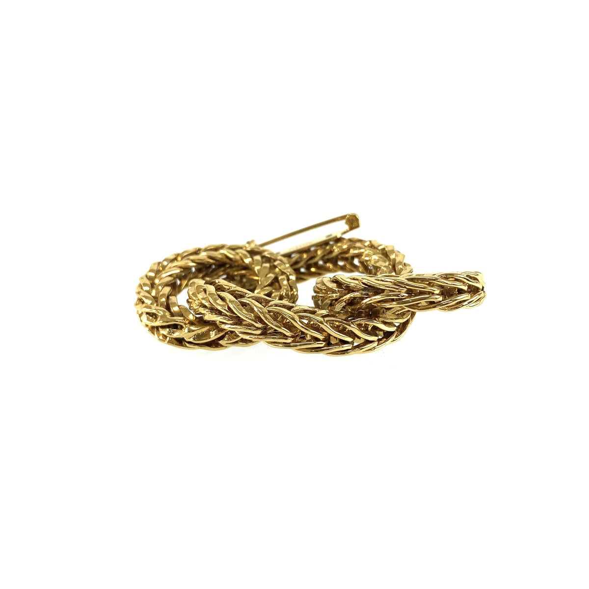CHANEL シャネル ヴィンテージ ココマーク ゴールド メタル ブローチ レディース A60