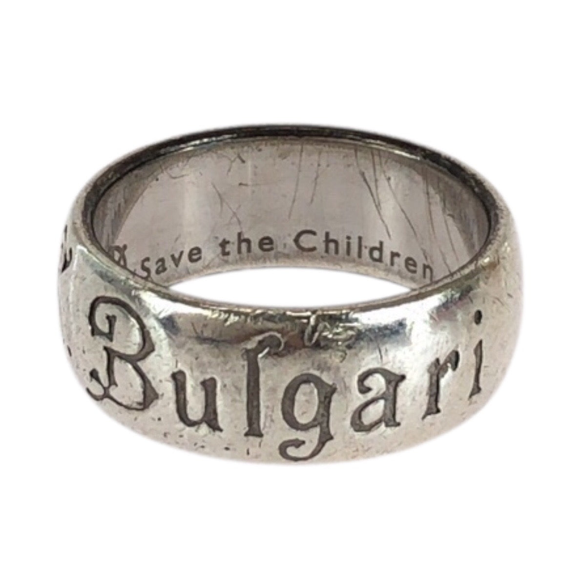 BVLGARI ブルガリ セーブ・ザ・チルドレン リング サイズ58 シルバー シルバー925 リング 指輪 男女兼用 17.5号 レディース AB19