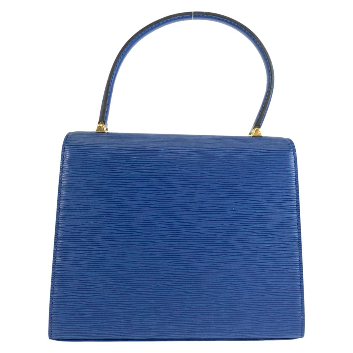 LOUIS VUITTON ルイヴィトン エピ マルゼルブ トレドブルー ゴールド金具 レザー M52375 ハンドバッグ レディース AB50