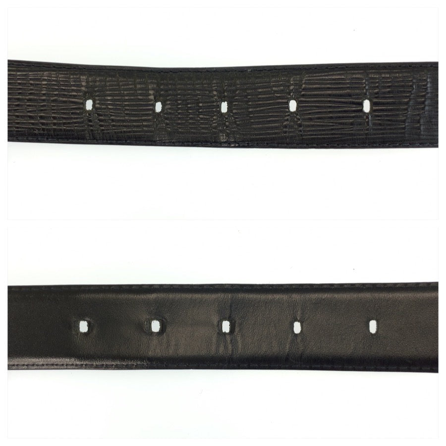 LOUIS VUITTON ルイヴィトン エピ サンチュール クラシック 110cm/44インチ ブラック 黒 ゴールド金具 レザー M6832Q ベルト メンズ AB18
