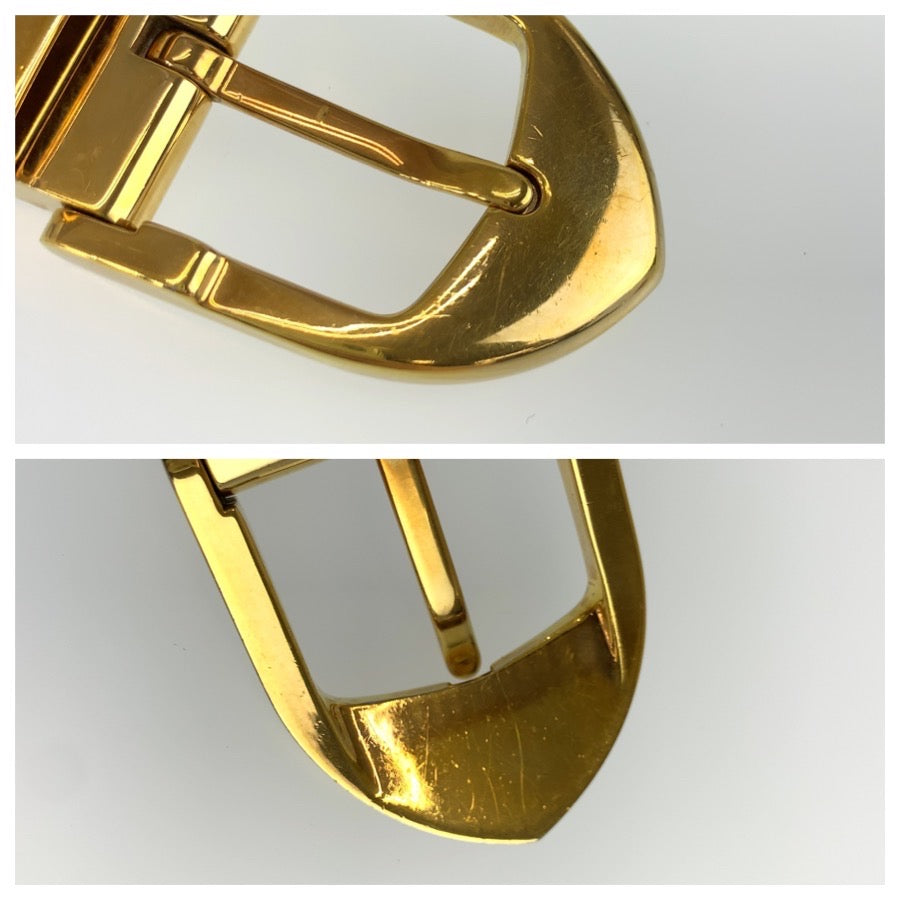 LOUIS VUITTON ルイヴィトン エピ サンチュール クラシック 110cm/44インチ ブラック 黒 ゴールド金具 レザー M6832Q ベルト メンズ AB18