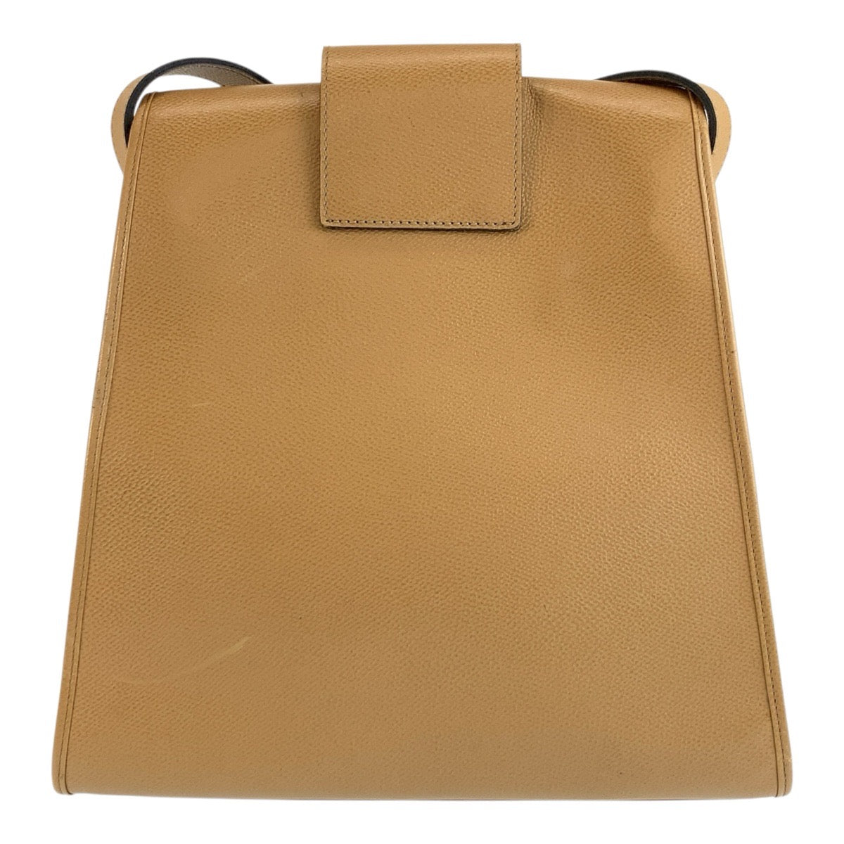 YVES SAINT LAURENT イヴ サンローラン ヴィンテージ YSL ベージュ ゴールド金具 レザー ショルダーバッグ ポシェット レディース AB33