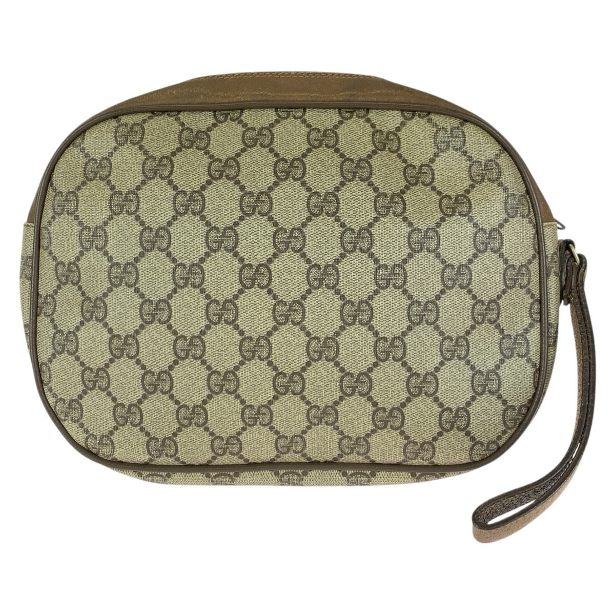 GUCCI グッチ オールドグッチ シェリーライン ベージュ ブラウン GGスプリームキャンバス 89.01.034 クラッチバッグ セカンドバッグ レディース B18
