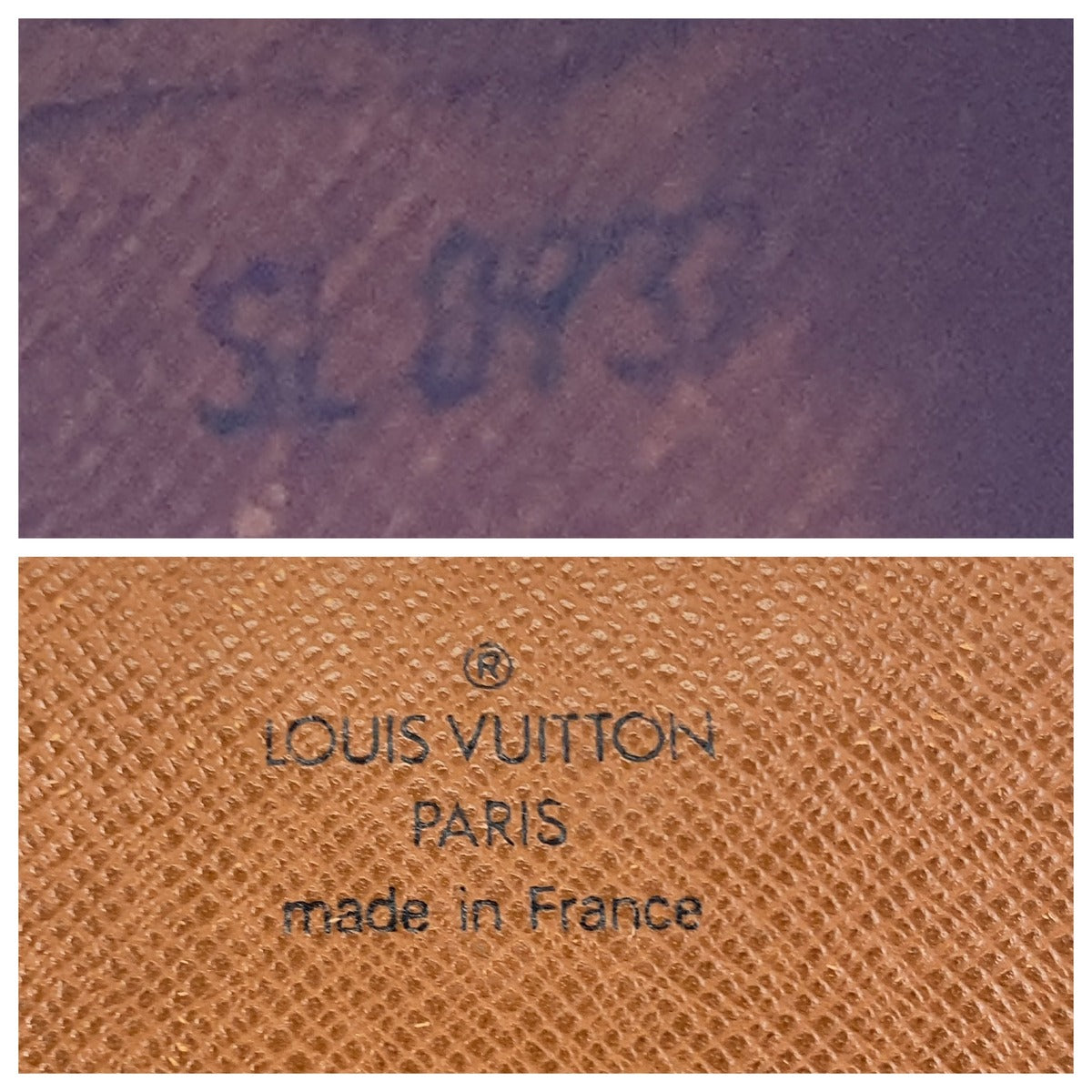 LOUIS VUITTON ルイ ヴィトン ヴィンテージ モノグラム カルトシエール ブラウン PVC / レザー M51252 ショルダーバッグ レディース B53