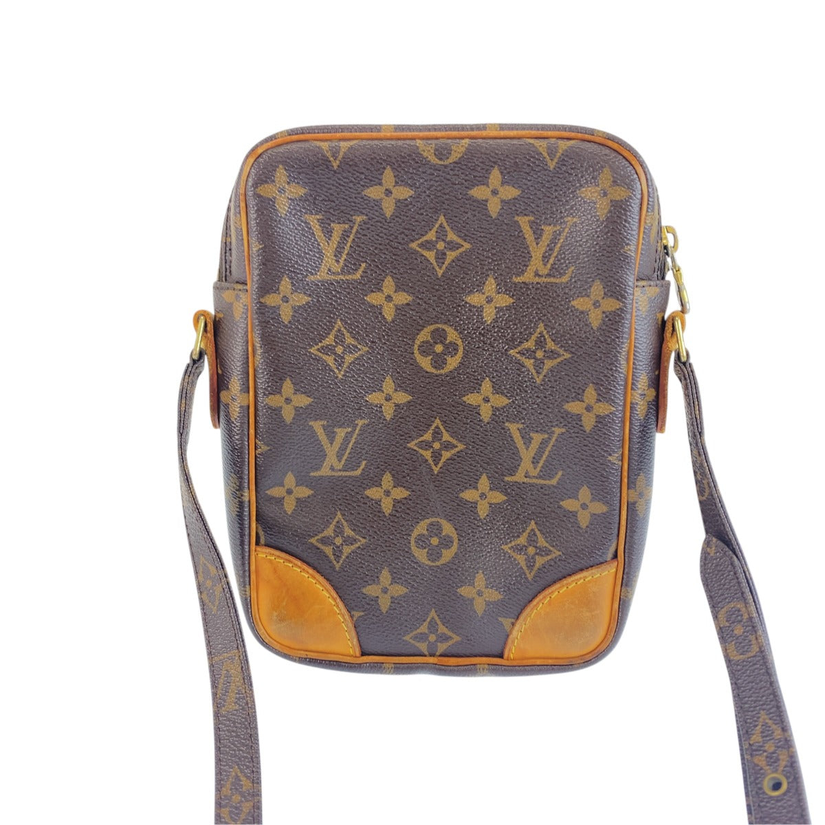 LOUIS VUITTON ルイヴィトン モノグラム アマゾン ブラウン PVC / レザー M45236 ショルダーバッグ ポシェット レディース B47