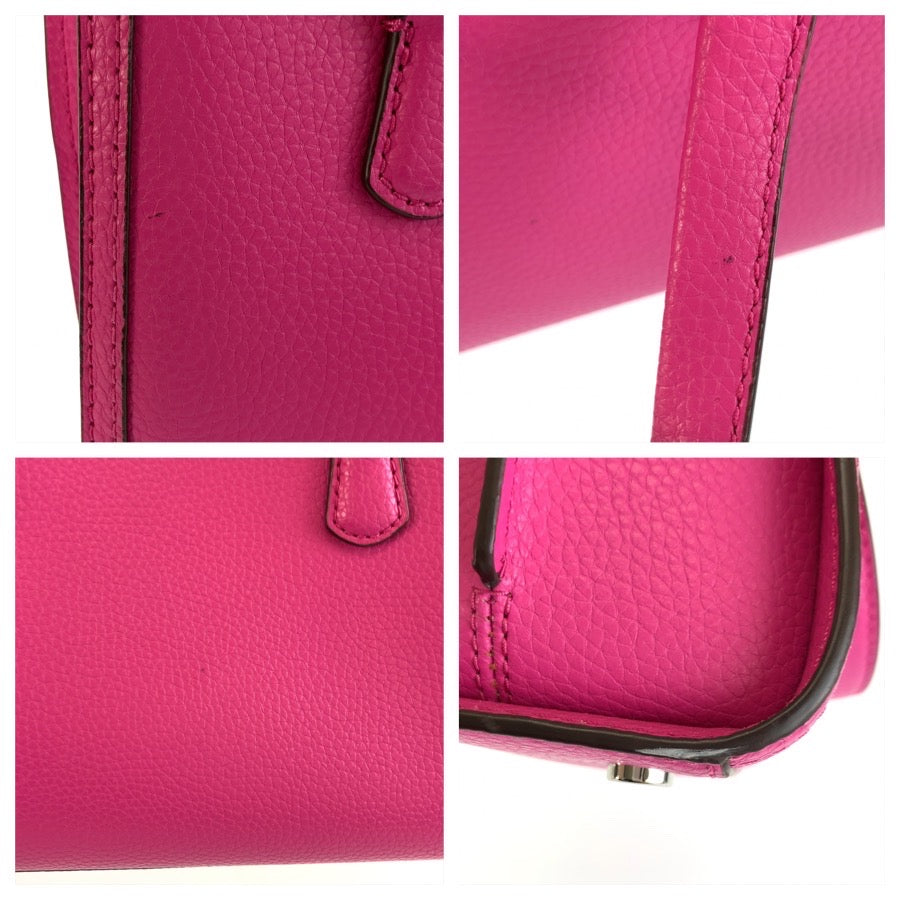 Michael Kors マイケルコース シャンタル ピンク シルバー金具 レザー 30F2S7CM1T ハンドバッグ ショルダーバッグ 2way レディース AB