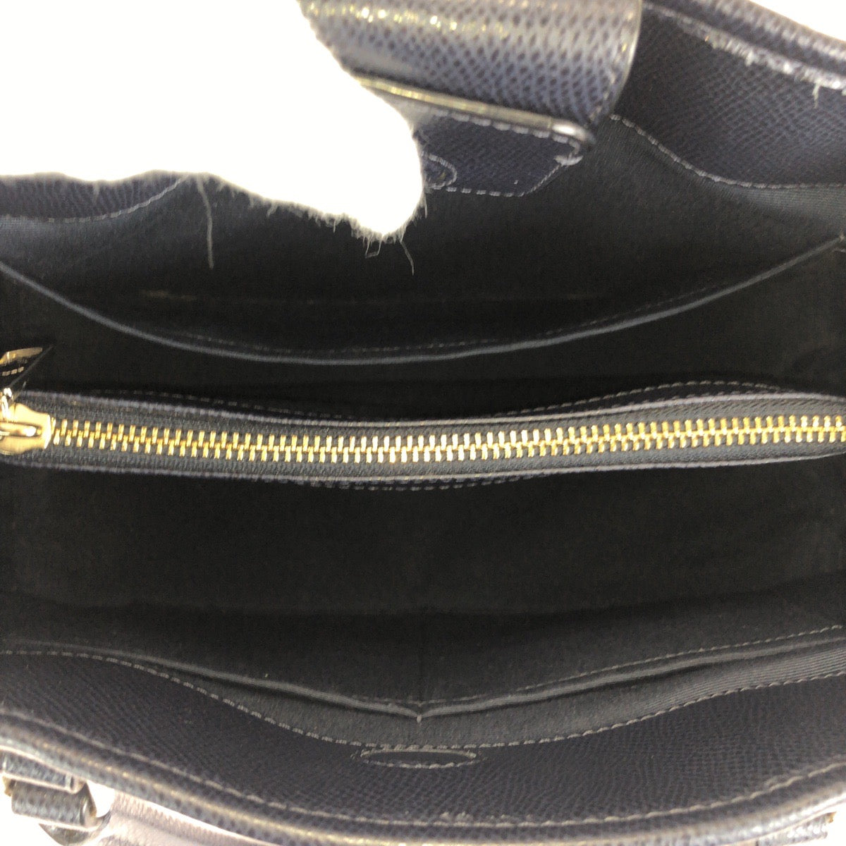 COACH コーチ マーゴット キャリーオール 2way ネイビー ゴールド金具 レザー F34607 ハンドバッグ ショルダーバッグ レディース AB