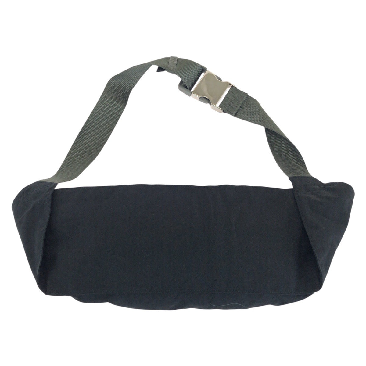 PRADA SPORTS プラダスポーツ PRADA Linea Rossa ブラック グレー シルバー金具 ナイロン 4VA107 ボディバッグ ウエストポーチ レディース AB