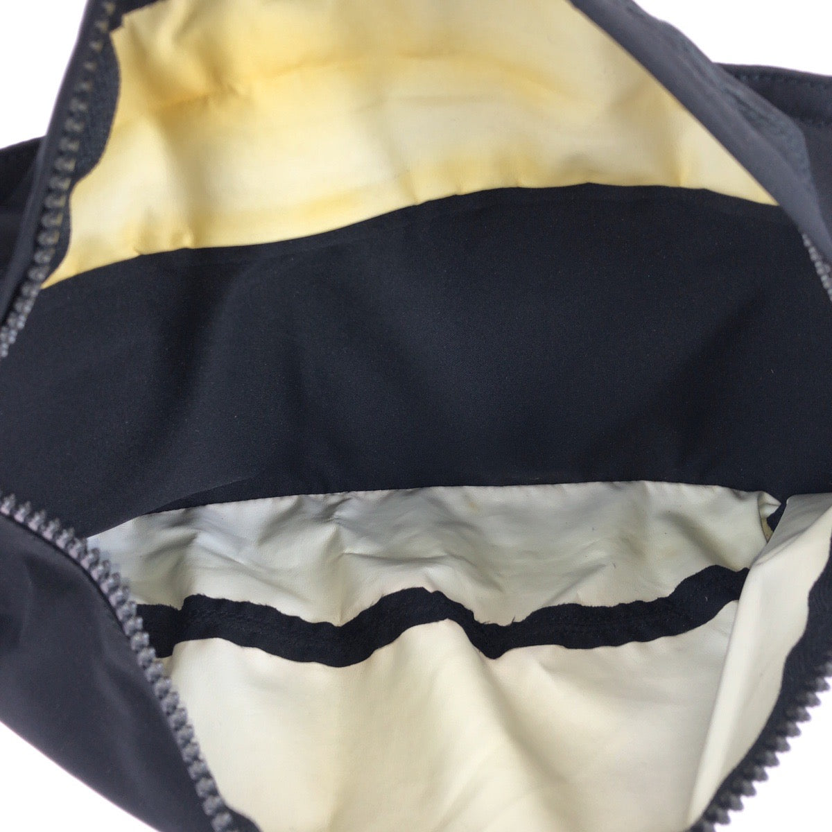 PRADA SPORTS プラダスポーツ PRADA Linea Rossa ブラック グレー シルバー金具 ナイロン 4VA107 ボディバッグ ウエストポーチ レディース AB