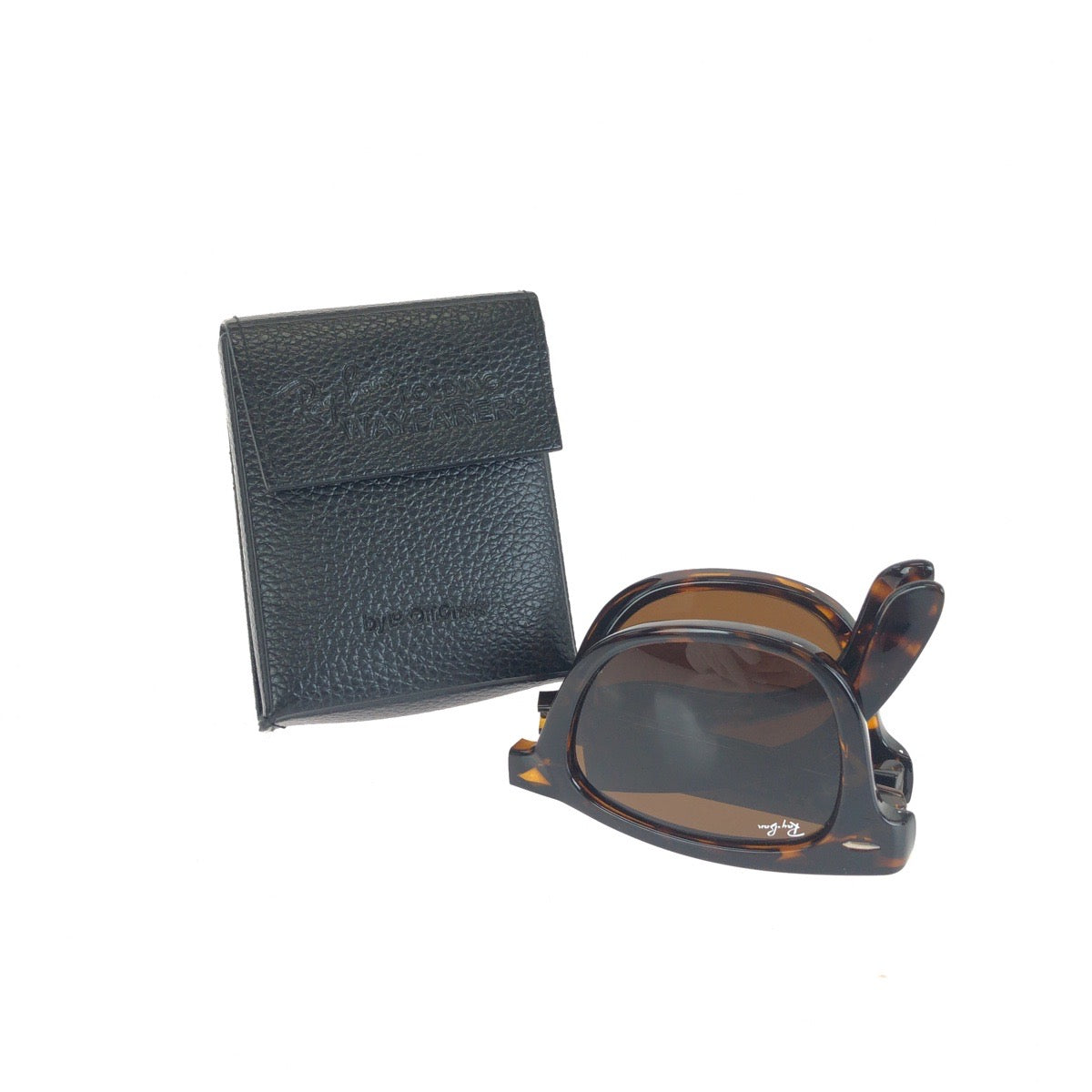 Ray-Ban レイバン WAYFARER FOLDING CLASSIC サイズ50□22 3N ブラウン シルバー金具 プラスチック / 合金 RB4105 710 サングラス 男女兼用 ウェリントン レディース ABP