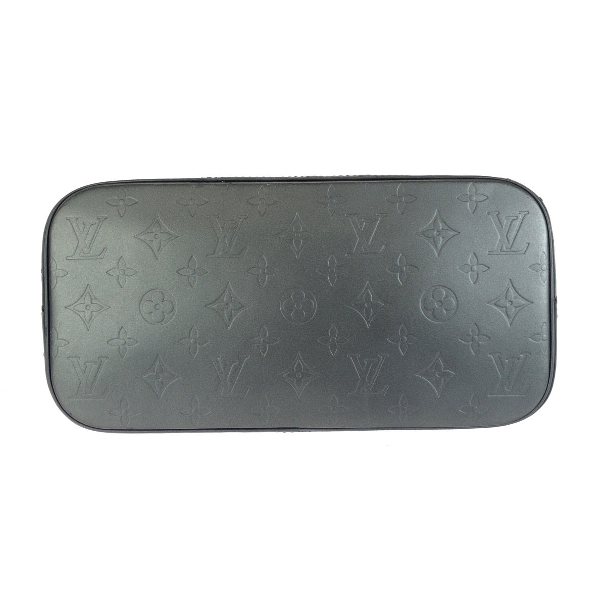 LOUIS VUITTON ルイヴィトン モノグラム マット ストックトン グレー シルバー金具 レザー M55112 トートバッグ ショルダーバッグ レディース B