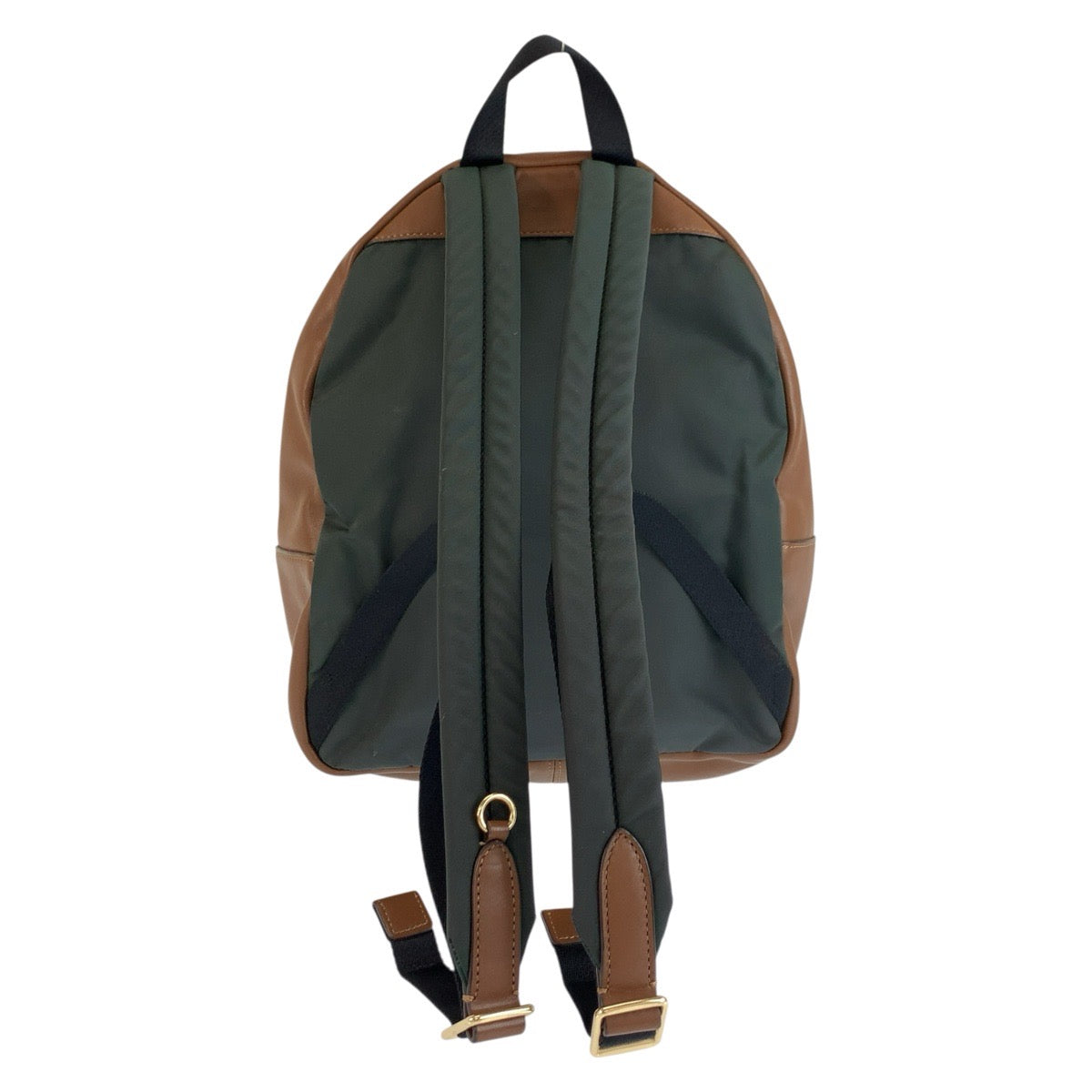 COACH コーチ チャーリー ベージュ ブラウン ゴールド金具 PVC / レザー F1822 リュックサック バックパック レディース AB