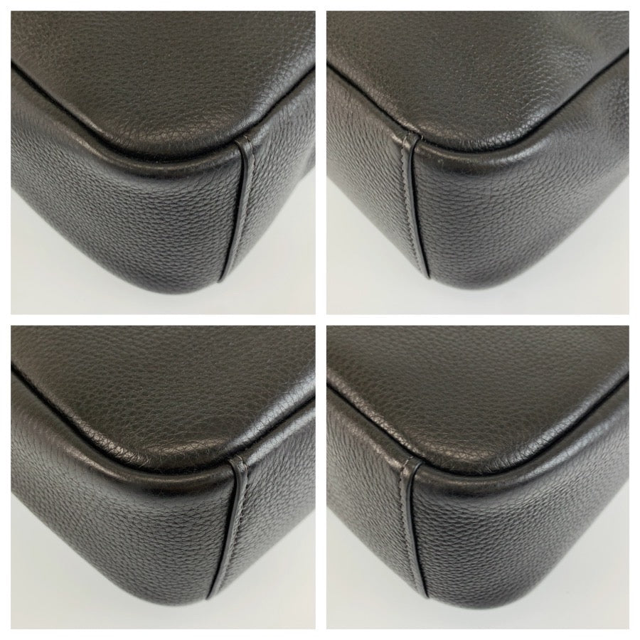COACH コーチ ハドリーコンバーチブル ブラック 黒 ゴールド金具 レザー B2581 ショルダーバッグ ポシェット レディース A