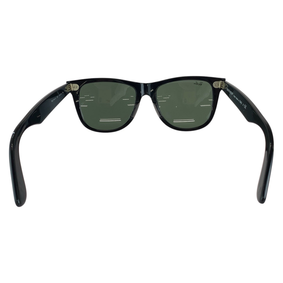 Ray-Ban レイバン ウェイファーラー アジアンモデル サイズ54□18 3N ブラック 黒 シルバー金具 プラスチック RB 2140-A 901 サングラス 男女兼用 ウェリントン レディース AB