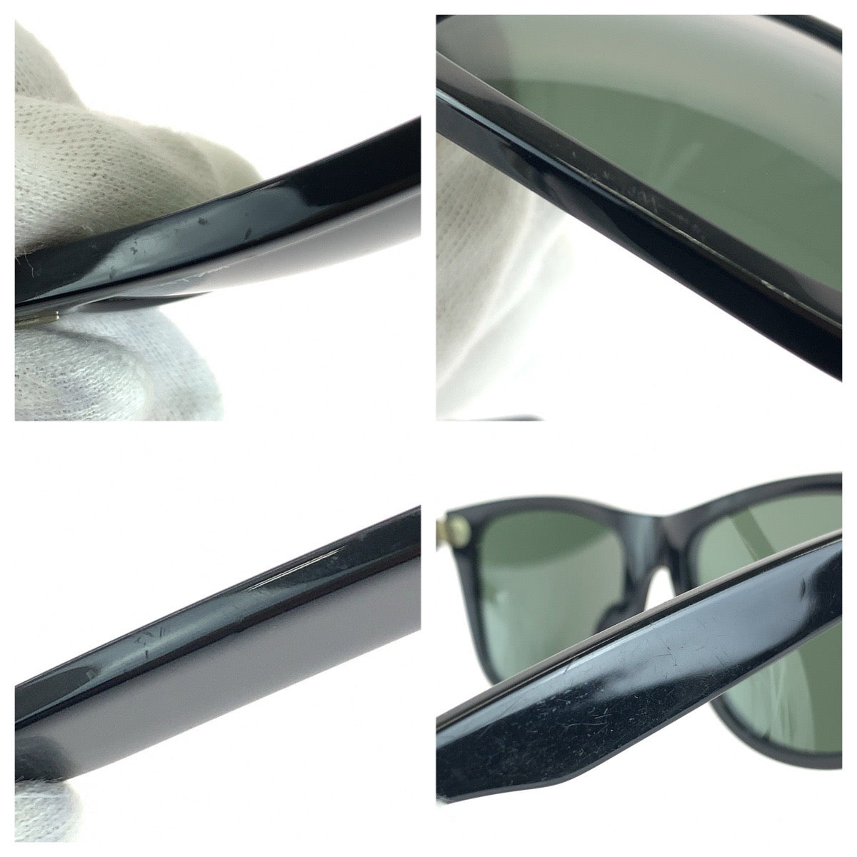 Ray-Ban レイバン ウェイファーラー アジアンモデル サイズ54□18 3N ブラック 黒 シルバー金具 プラスチック RB 2140-A 901 サングラス 男女兼用 ウェリントン レディース AB