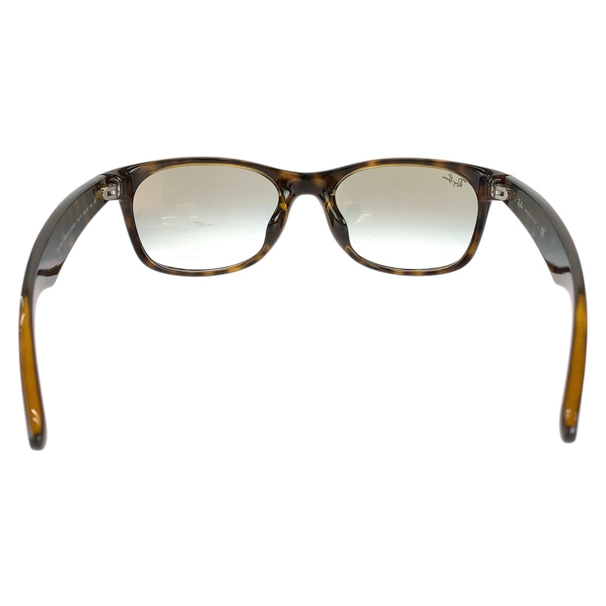 Ray-Ban レイバン NEW WAYFARER アジアンフィットモデル ハバナ サイズ55□18 140 2N ブラウン シルバー金具 プラスチック RB2132-F サングラス 男女兼用 ウェリントン レディース ABP