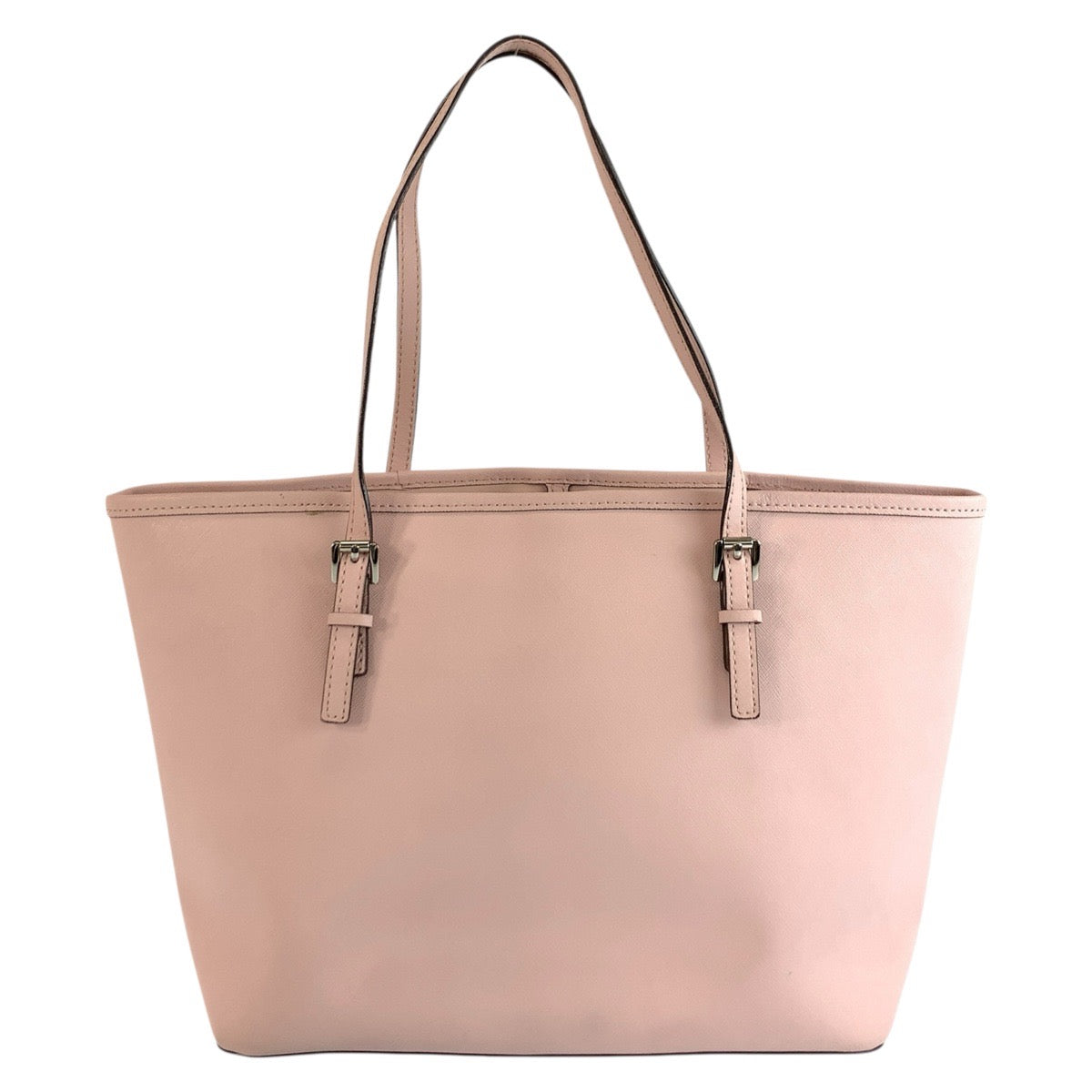 Michael Kors マイケルコース ジェットセットトラベル ピンク シルバー金具 レザー トートバッグ ショルダーバッグ レディース AB