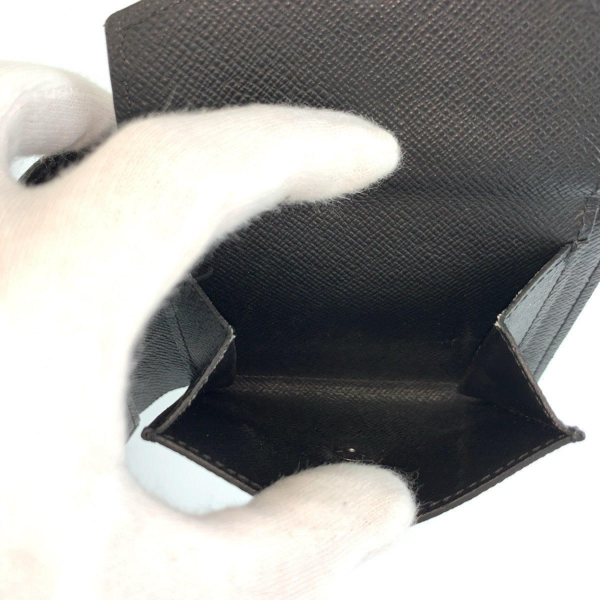 LOUIS VUITTON ルイ ヴィトン ダミエ グラフィット ポルトフォイユ マルコ ブラック PVC N63336 折財布 コンパクトウォレット メンズ AB31