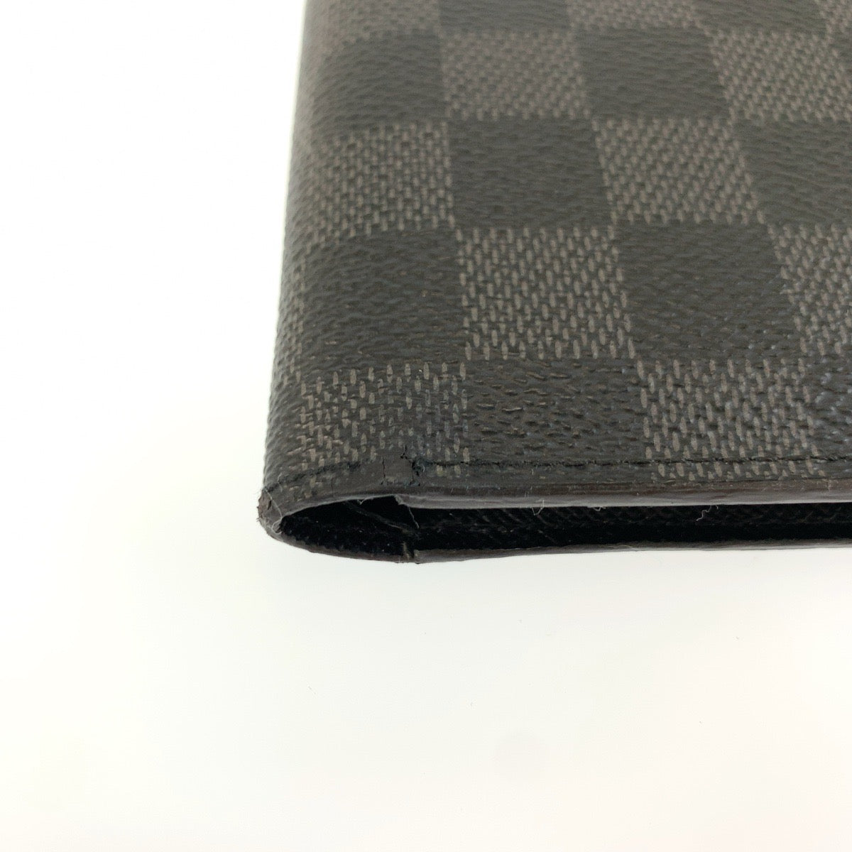 LOUIS VUITTON ルイ ヴィトン ダミエ グラフィット ポルトフォイユ マルコ ブラック PVC N63336 折財布 コンパクトウォレット メンズ AB31