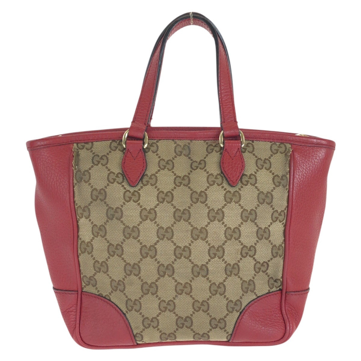 GUCCI グッチ ブリー ２way ベージュ レッド ゴールド金具 GGキャンバス / レザー 449241 ハンドバッグ ショルダーバッグ レディース AB46
