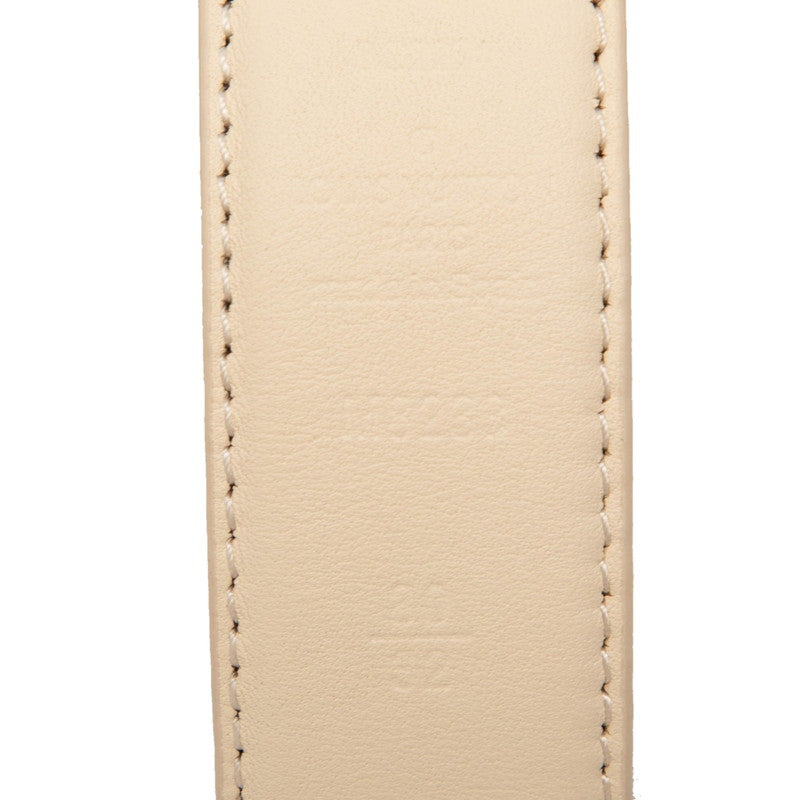 LOUIS VUITTON ルイ ヴィトン モノグラム フラワー ベルト プリティー LV 30MM リバーシブル ベージュ ブラウン PVC / レザー M8233W ベルト サイズ：80/32 レディース A