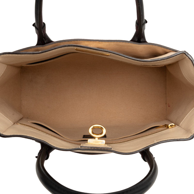 LOUIS VUITTON ルイ ヴィトン モノグラム オンマイサイド MM ルージュラビット ブラウン PVC / レザー M53824 ハンドバッグ ショルダーバッグ 2WAY レディース AB