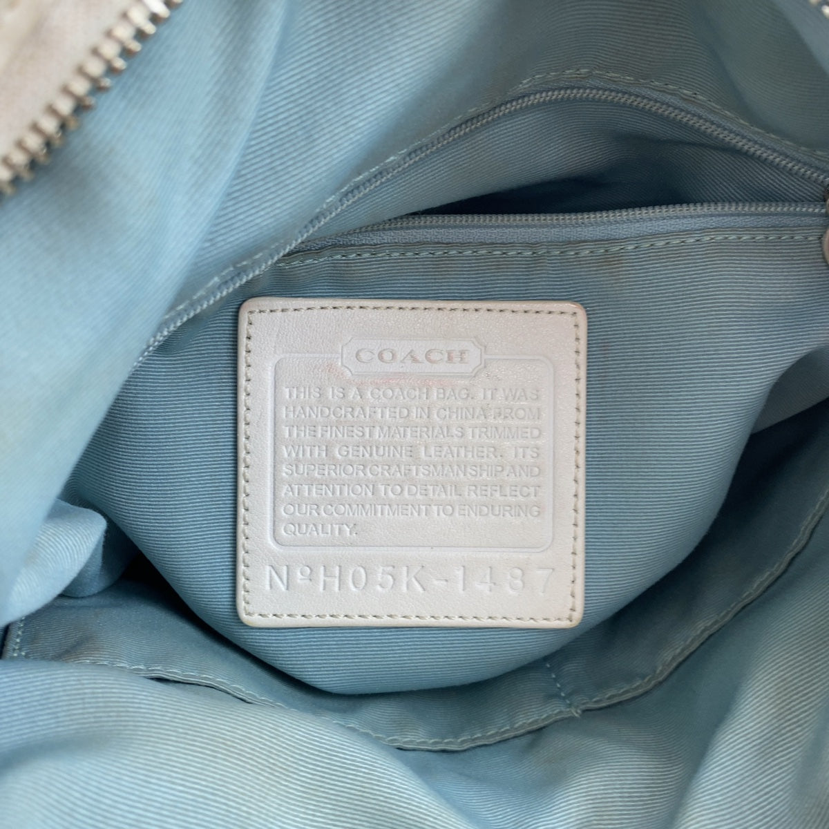COACH コーチ シグネチャー ブラウン ホワイト キャンバス / レザー 斜め掛け ショルダーバッグ  レディース