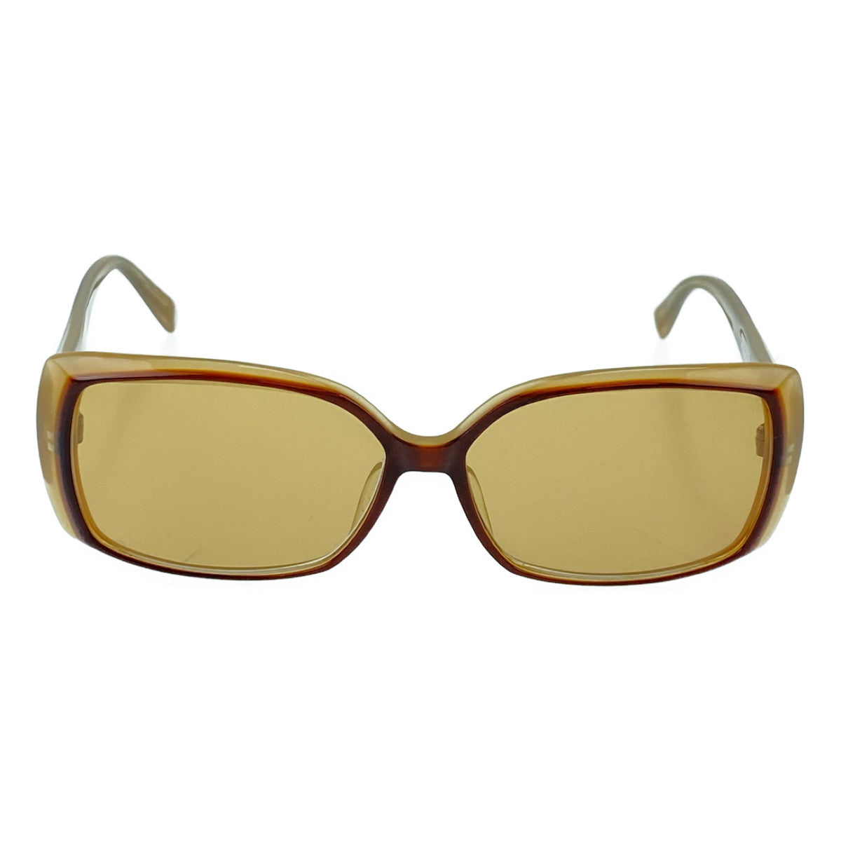 12752
 BALLY Vintage Brown Plastic BY25621 54□13 135 Sunglasses Square Men's