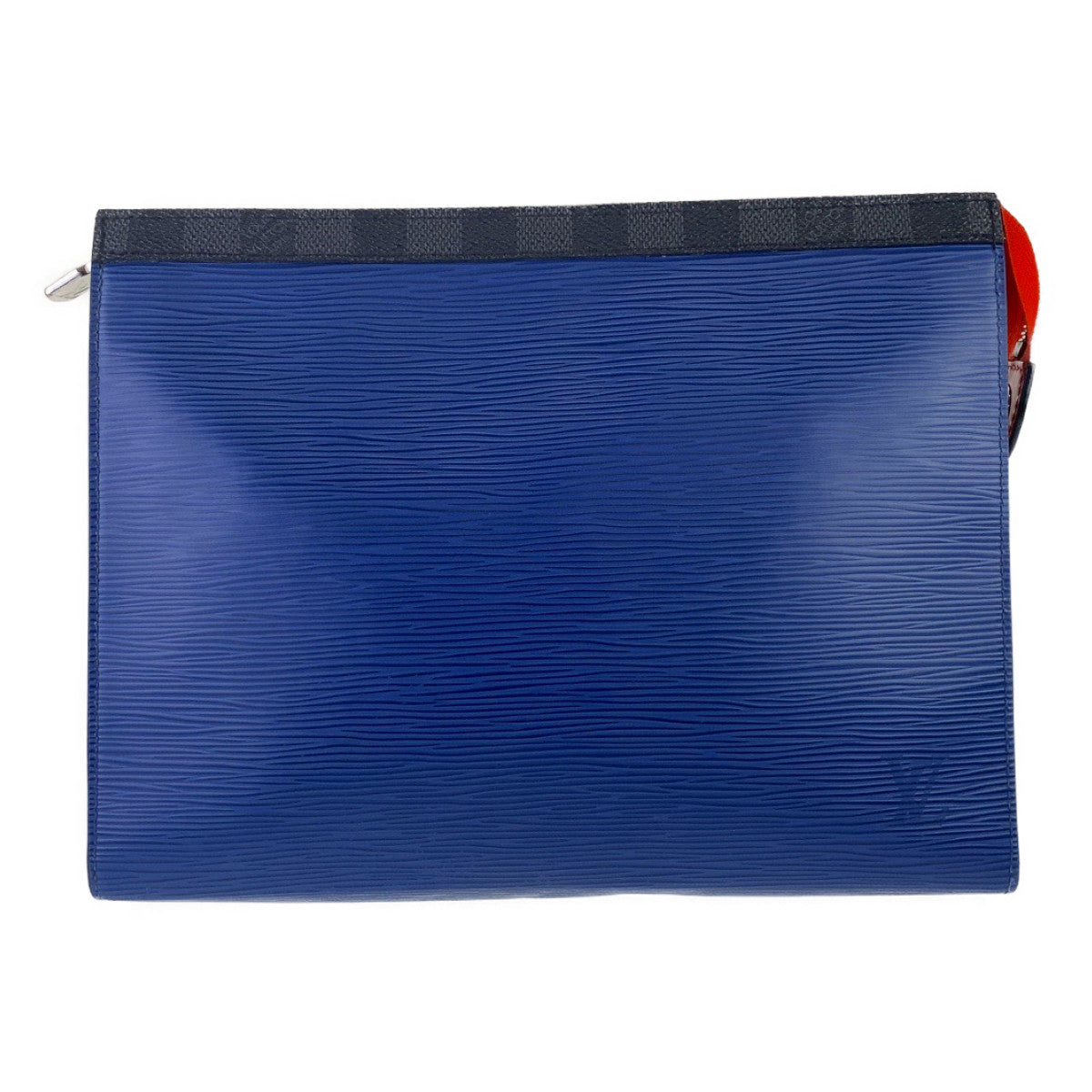 H-00006
LOUIS VUITTON ルイヴィトン エピ ダミエグラフィット ポシェットヴォワヤージュＭＭ ブルー レザー M62912 クラッチバッグ 限定色  メンズ