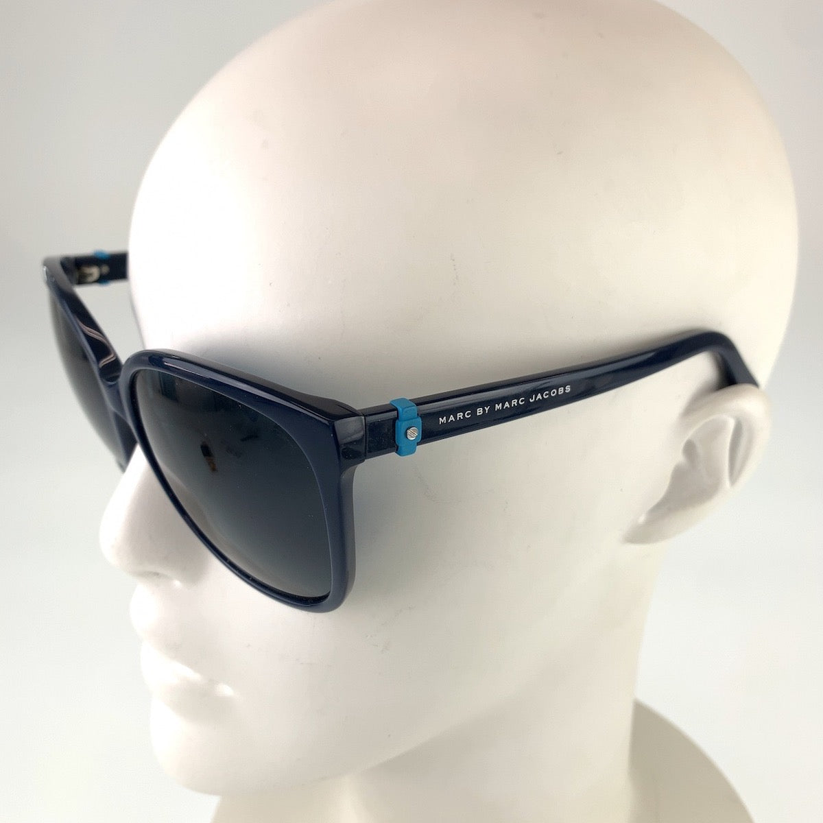 12742
 MARC BY MARC JACOBS Marc by Marc Jacobs Blue Plastic MMJ 471/F/S Z0A9A Sunglasses Glasses Wellington Women's