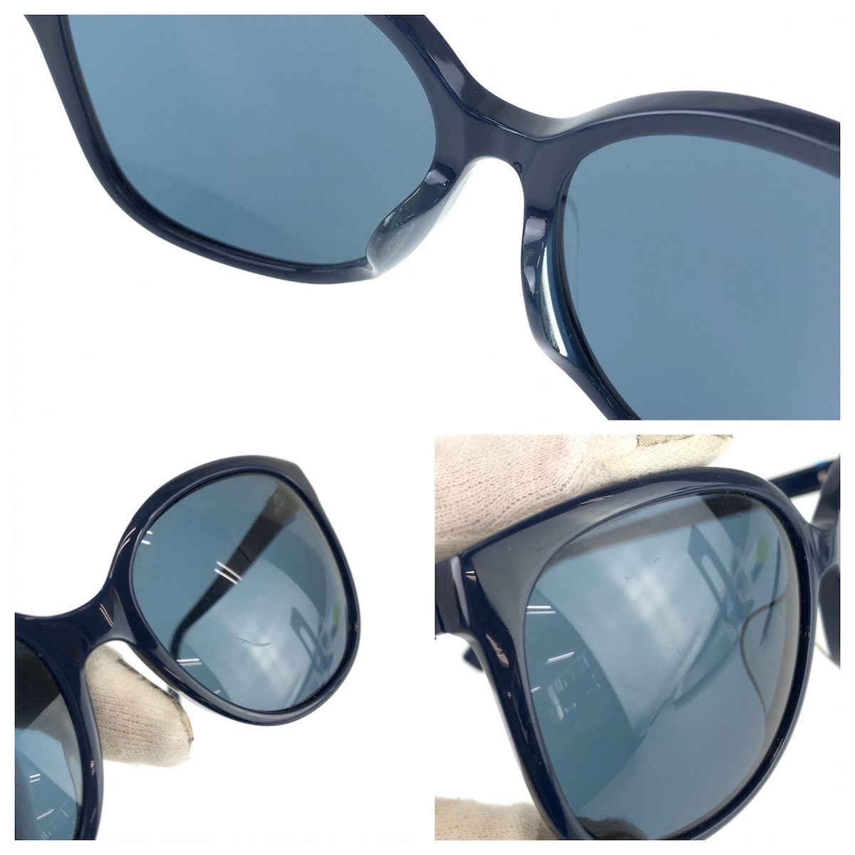 12742
 MARC BY MARC JACOBS Marc by Marc Jacobs Blue Plastic MMJ 471/F/S Z0A9A Sunglasses Glasses Wellington Women's