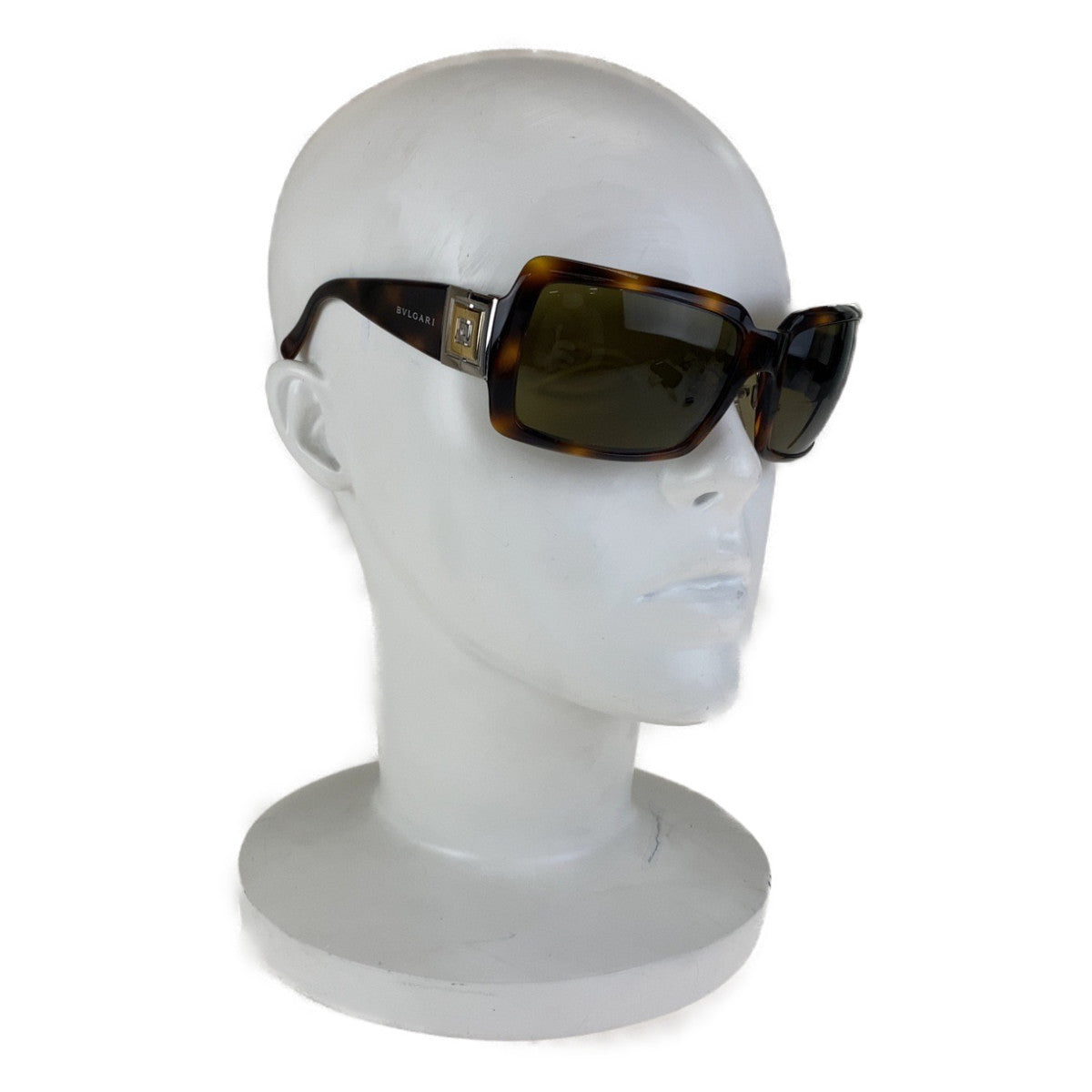 12741
BVLGARI ブルガリ ブラウン プラスチック 847 502/73 61□17 115 サングラス スクエア  レディース AB5