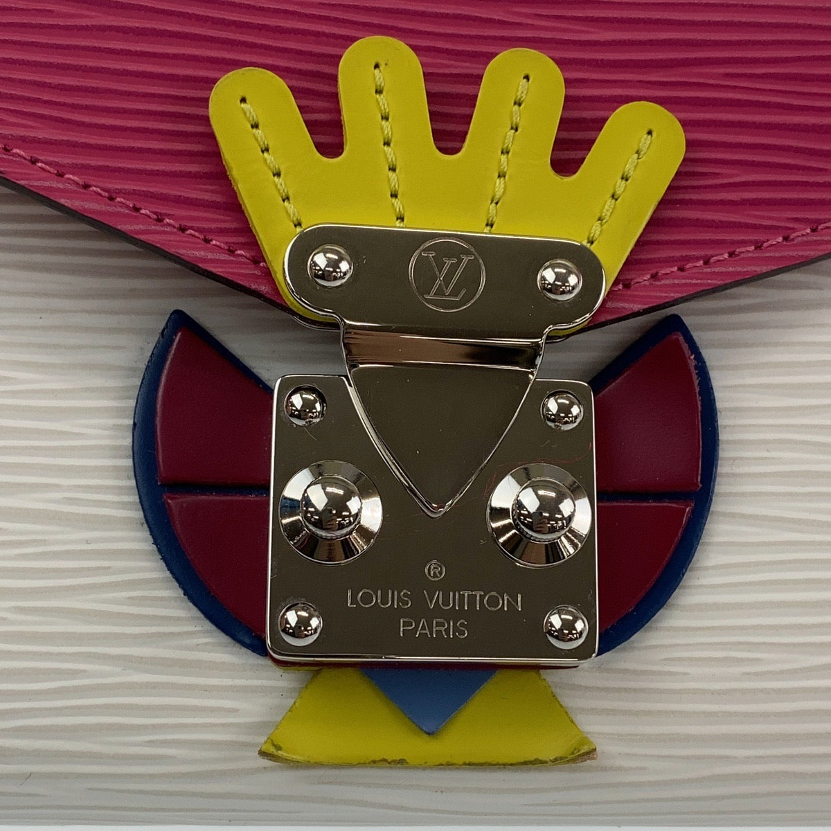 H-0030
LOUIS VUITTON ルイヴィトン エピ ポルトフォイユサラ トライバルマスク ホワイト ピンク エピレザー / レザー M60792 長財布 札入れ  レディース