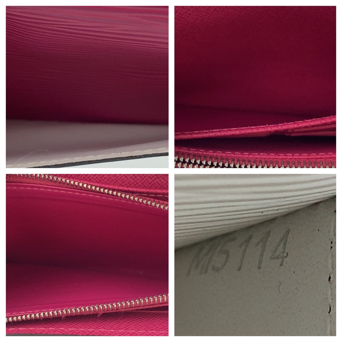H-0030
LOUIS VUITTON ルイヴィトン エピ ポルトフォイユサラ トライバルマスク ホワイト ピンク エピレザー / レザー M60792 長財布 札入れ  レディース